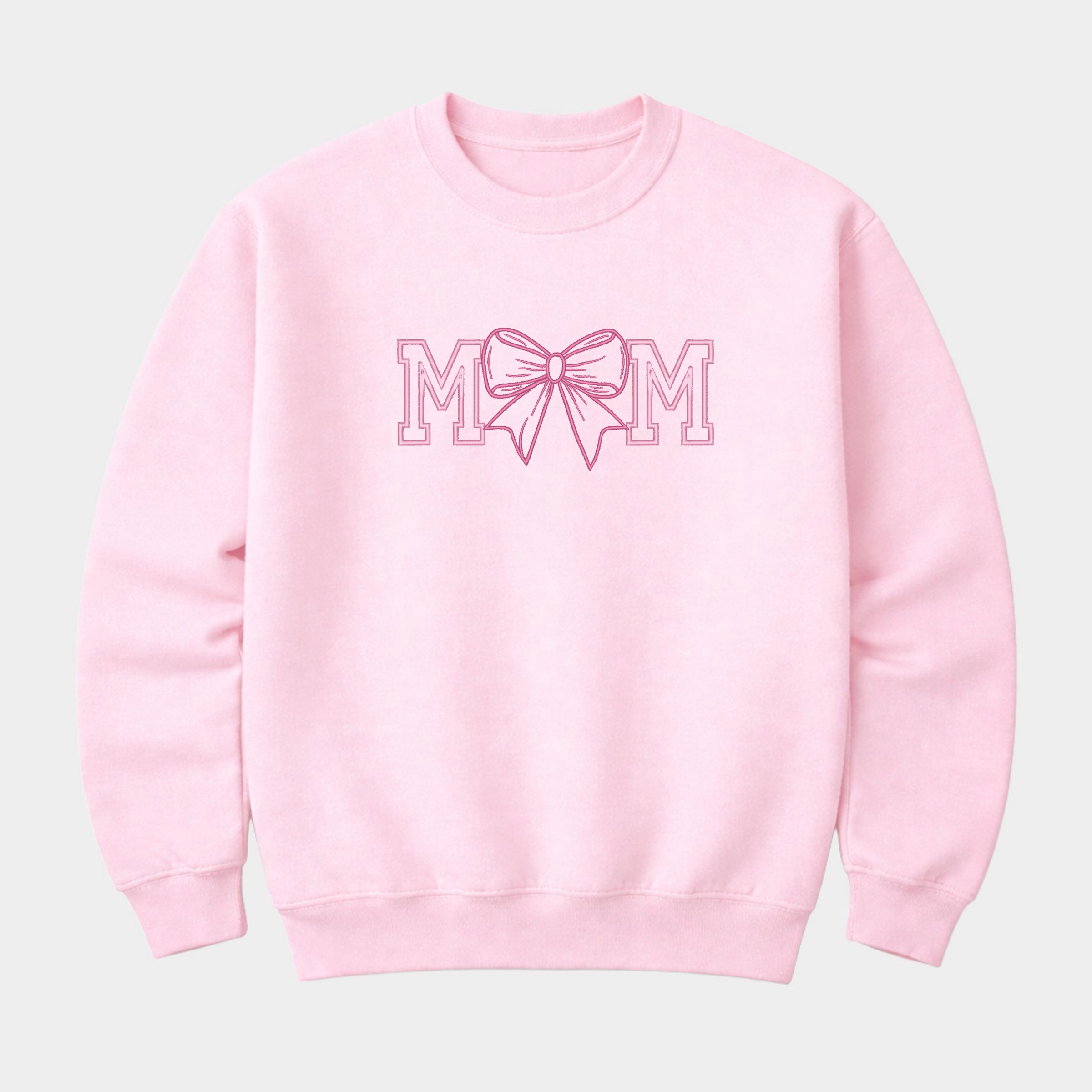 Simply Sage Market - Coquette Bow Mom  Women's Graphic Sweatshirt