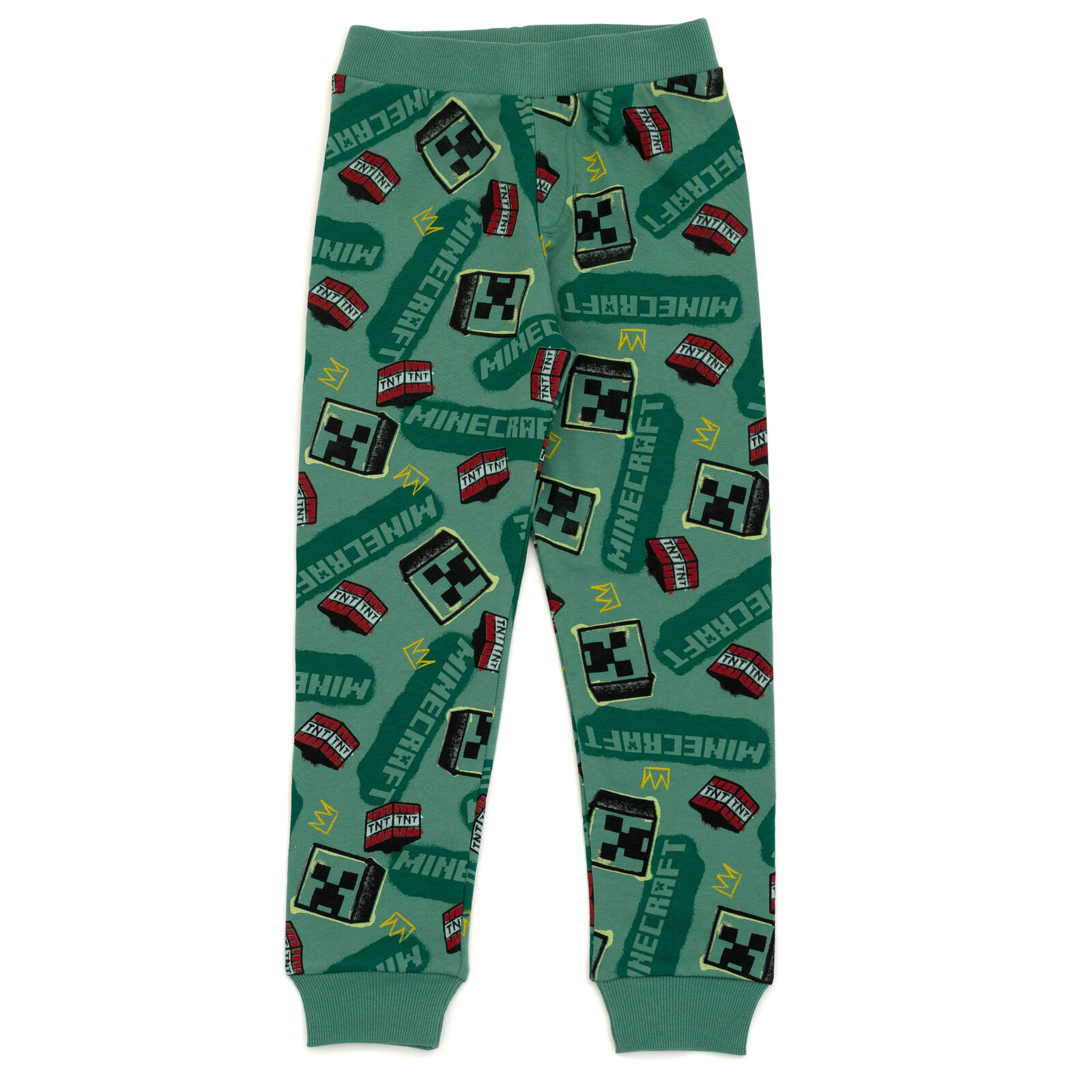 Minecraft Creeper Boys' Loungewear 2-Piece Tee and Pants Set
