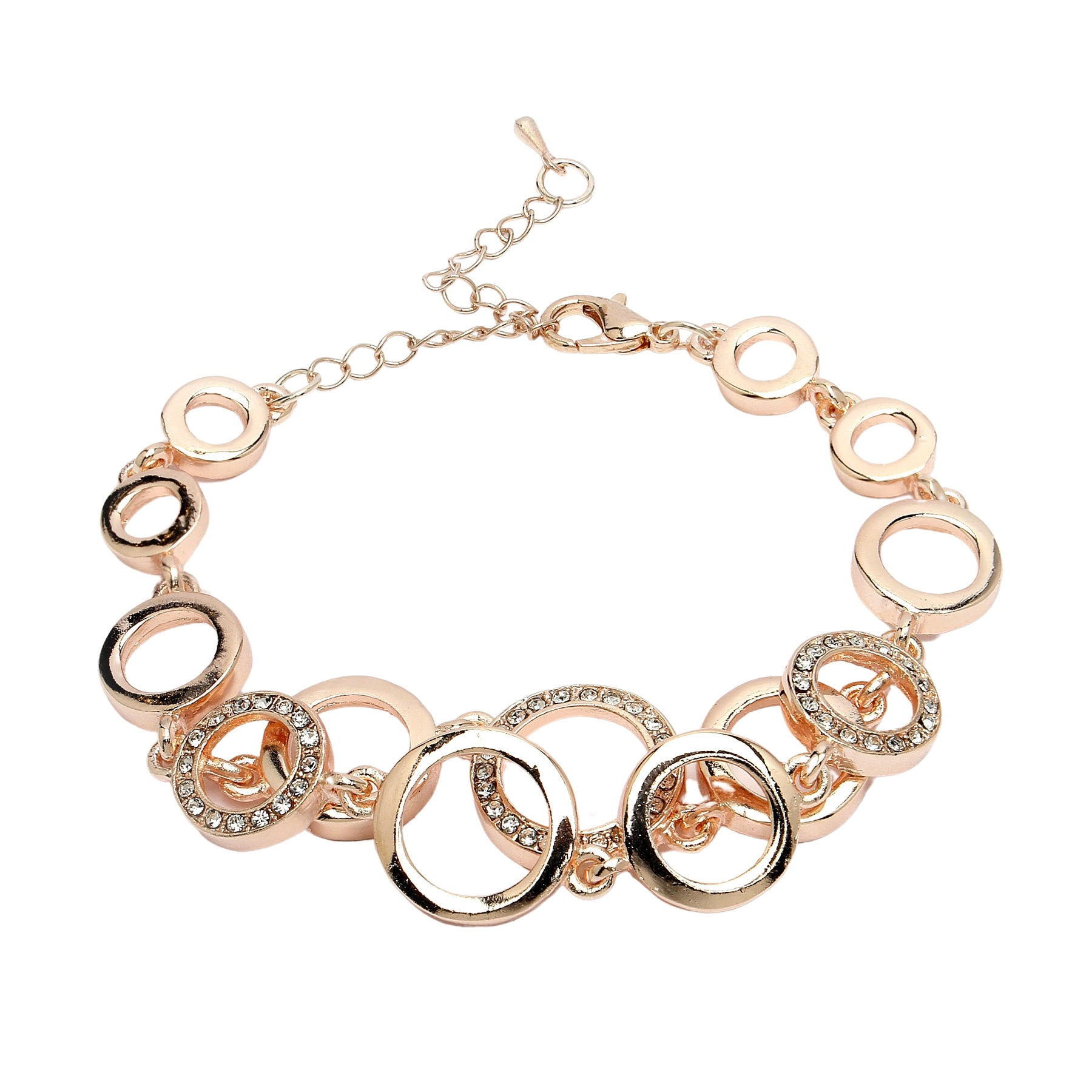 AGP PARIS Womens Diva Collection Elegant Chain Bracelet