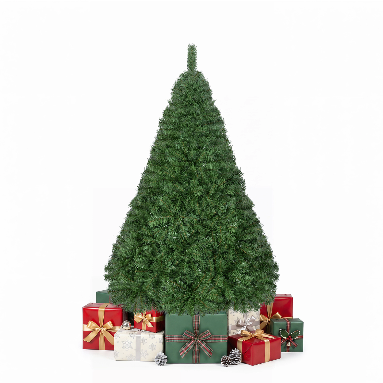 LJG 5ft Automatic Christmas Tree with 519 Full PVC Branch Tips