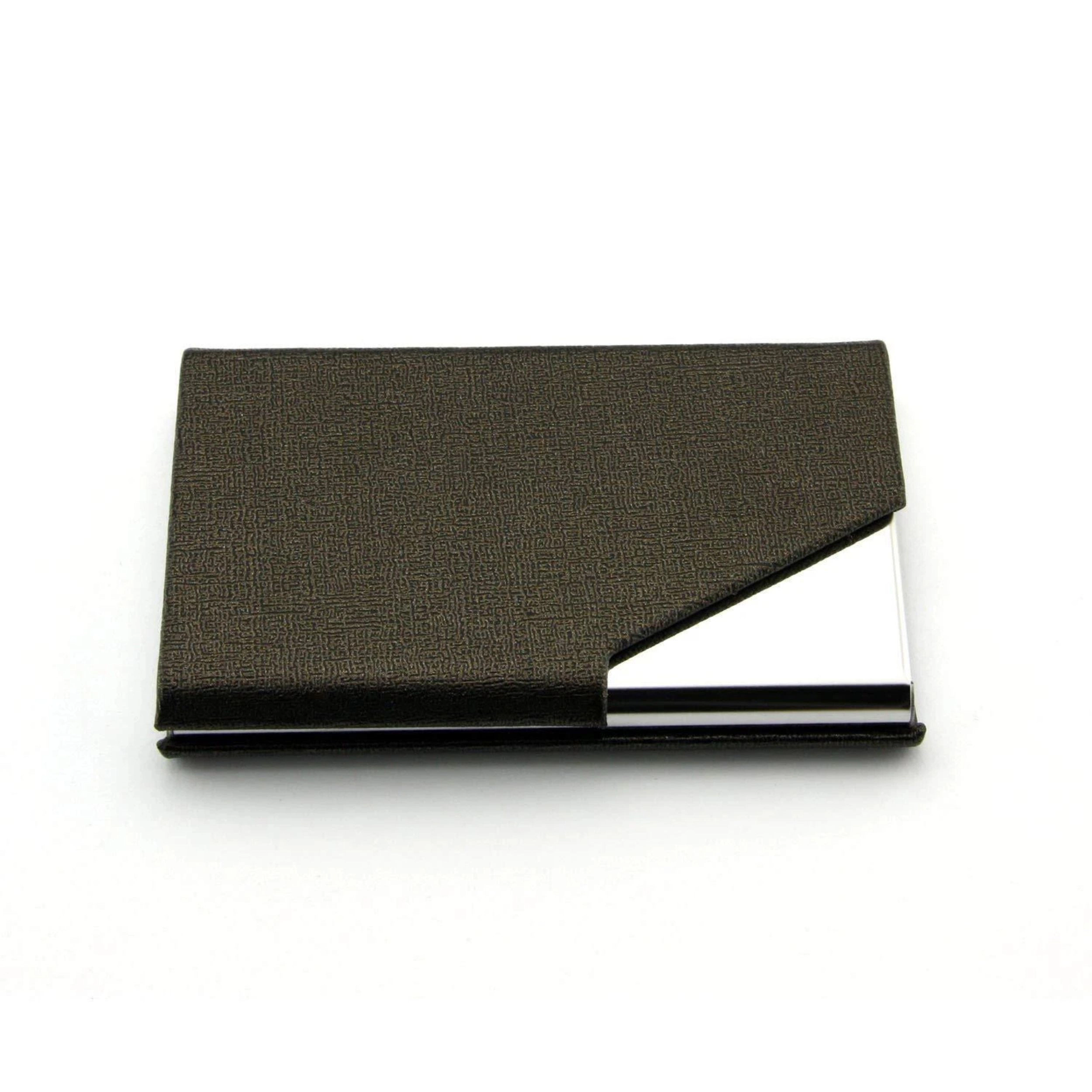 Home Collection Slim PU Leather Card Holder Wallet for Credit ID Business Cards