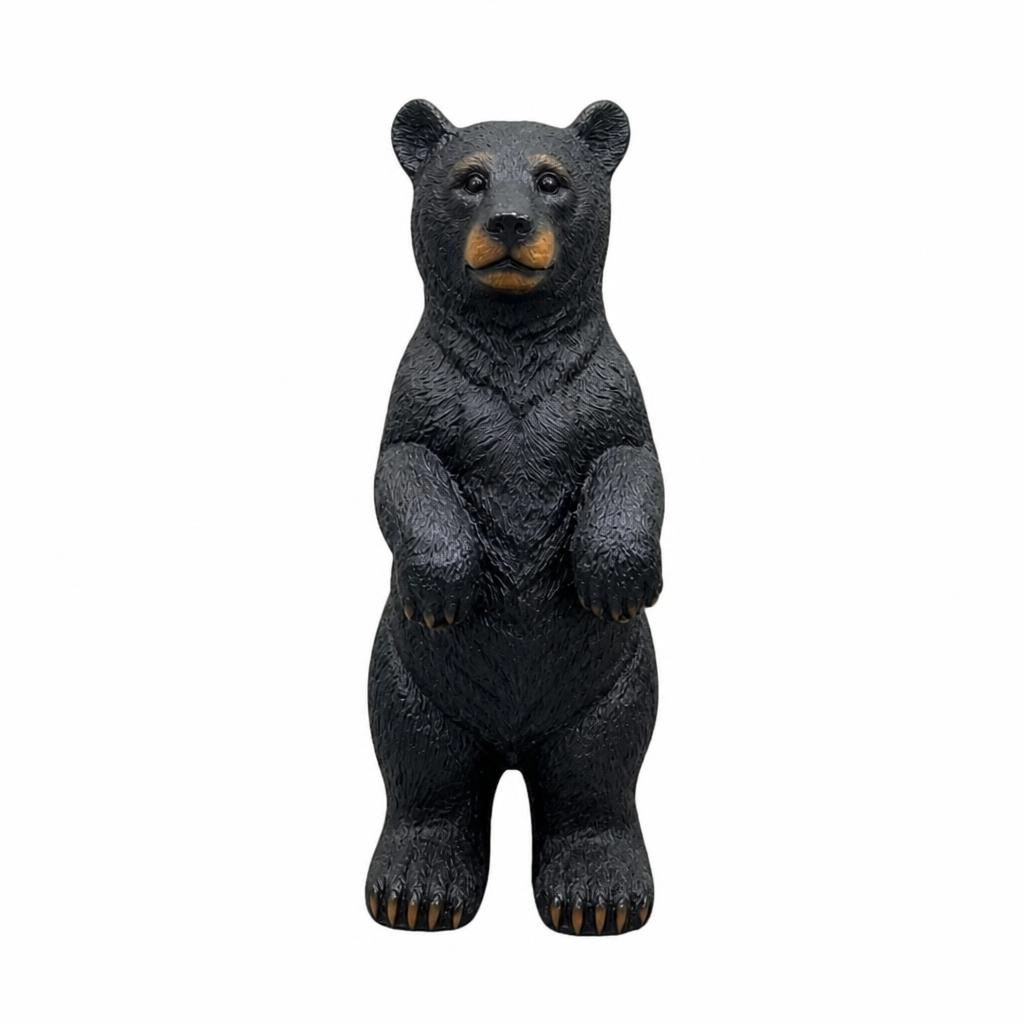 WOW PIONEER Modern Abstract Resin Standing Statue for Home Office Entryway Living Room Patio