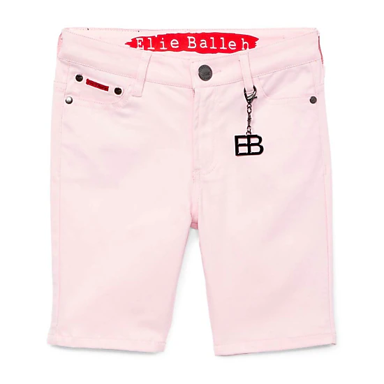 Elie Balleh Boys Slim Fit Cotton Twill Short Pants