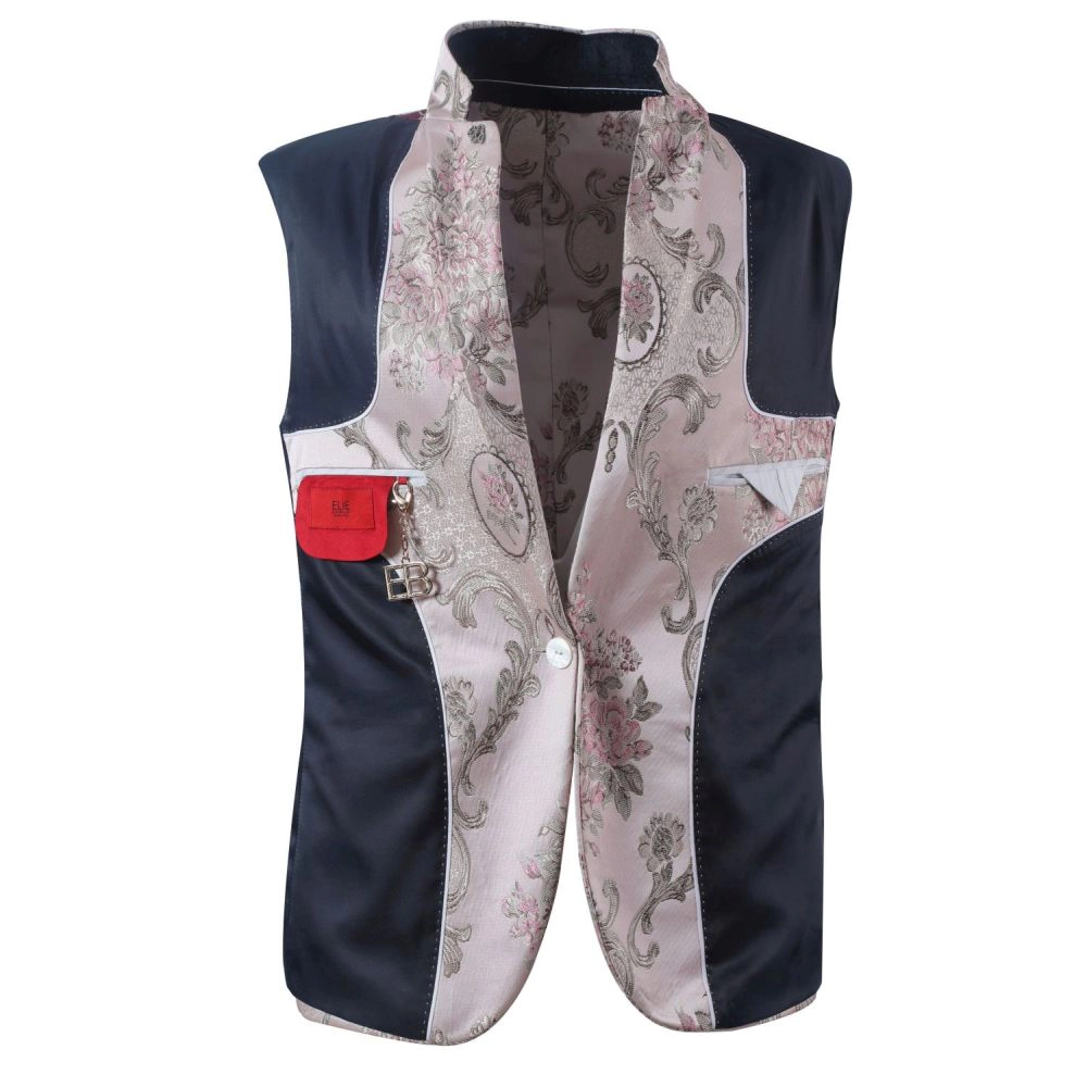 Elie Balleh Men's Slim Fit Floral Sports Coat Jacket