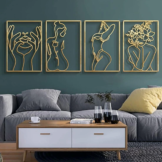 Living Hubss Classic Minimalist Style Abstract Wall Art