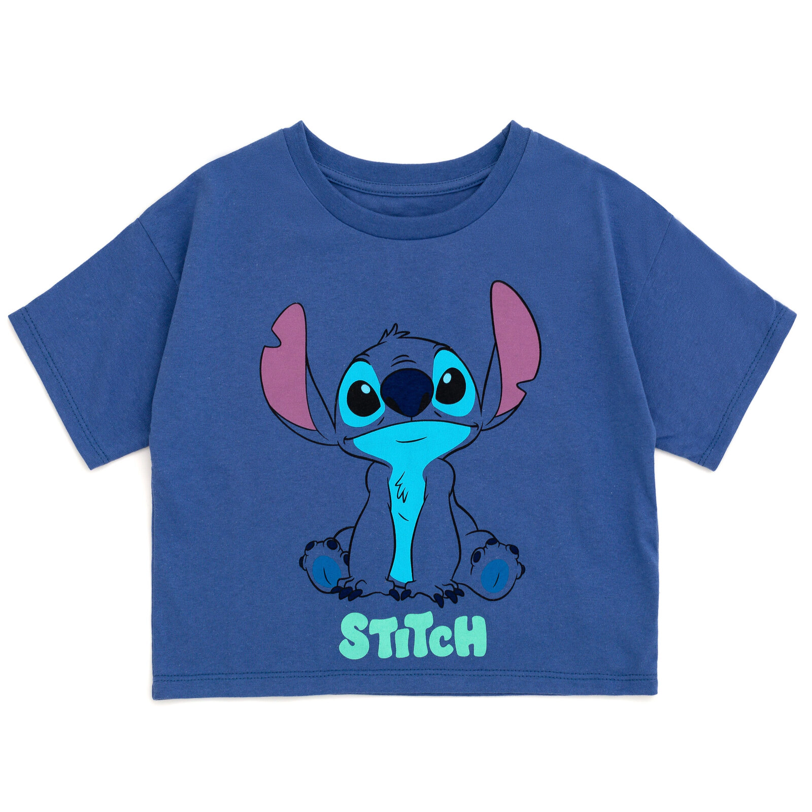 Disney Lilo & Stitch Girls' Cropped T-Shirt