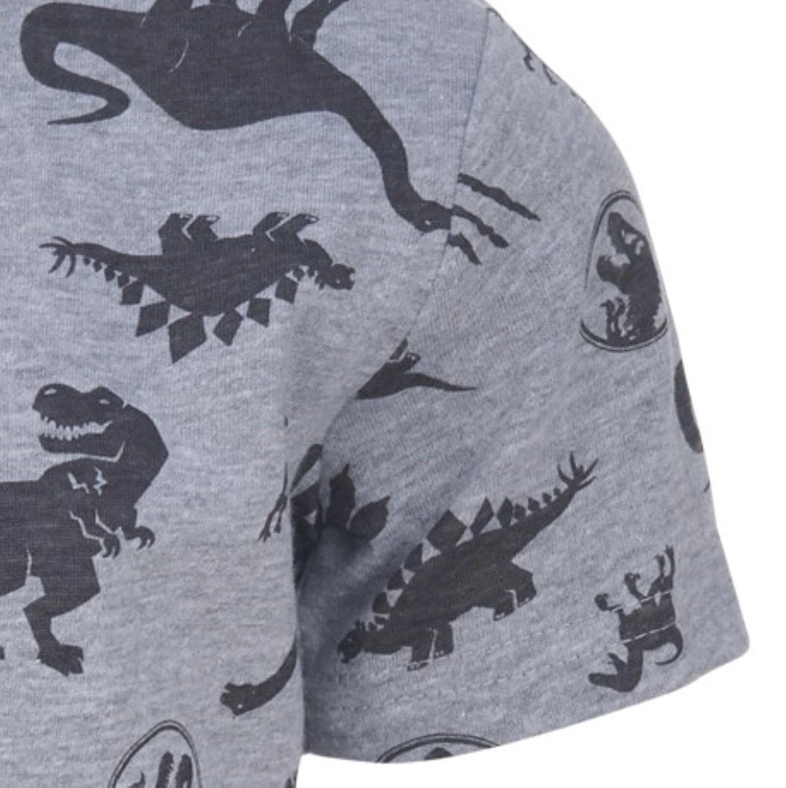 Jurassic World Park T-Rex Boys' 3-Pack Short Sleeve Tees
