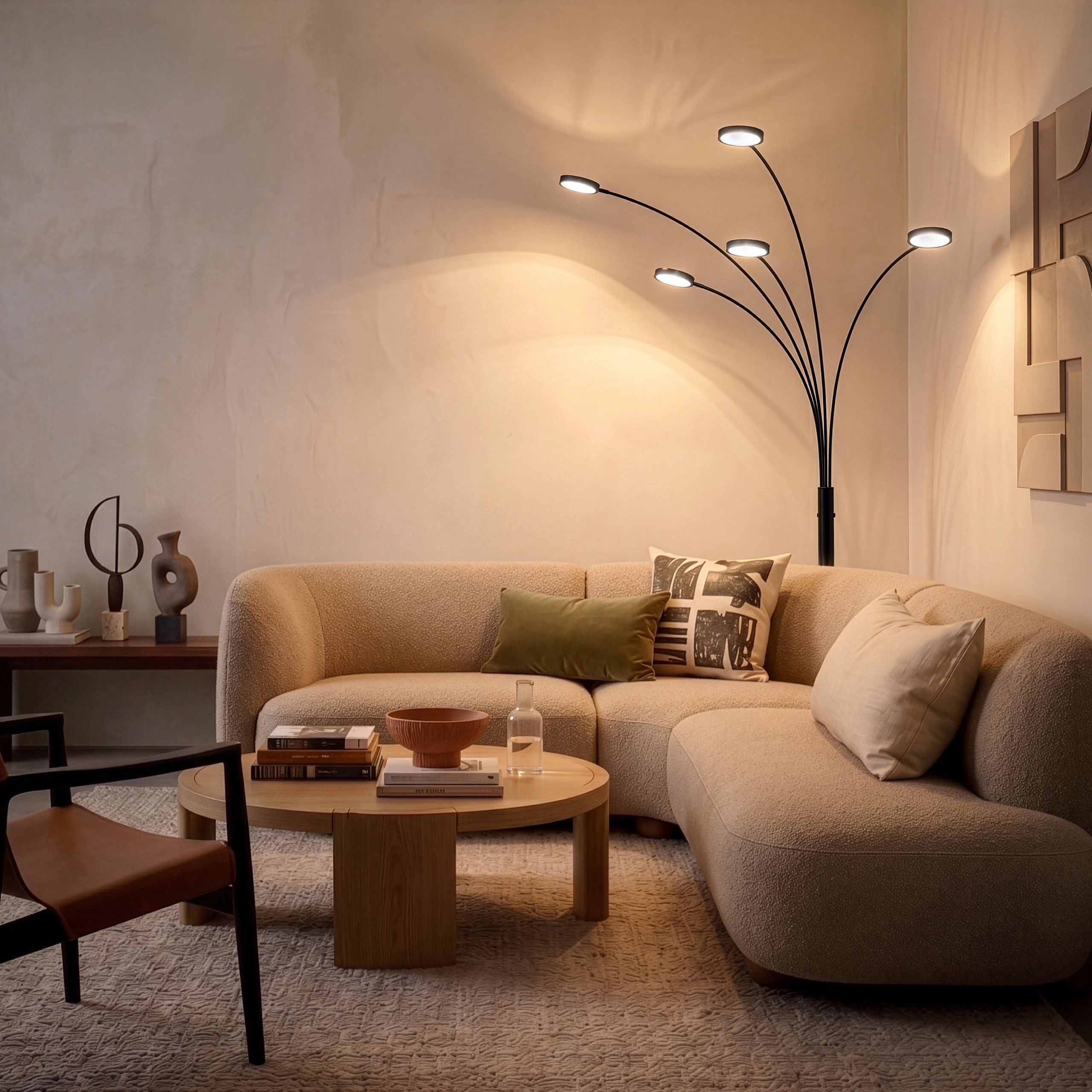 Brightech Orion 5 Arc Tree Floor Lamp