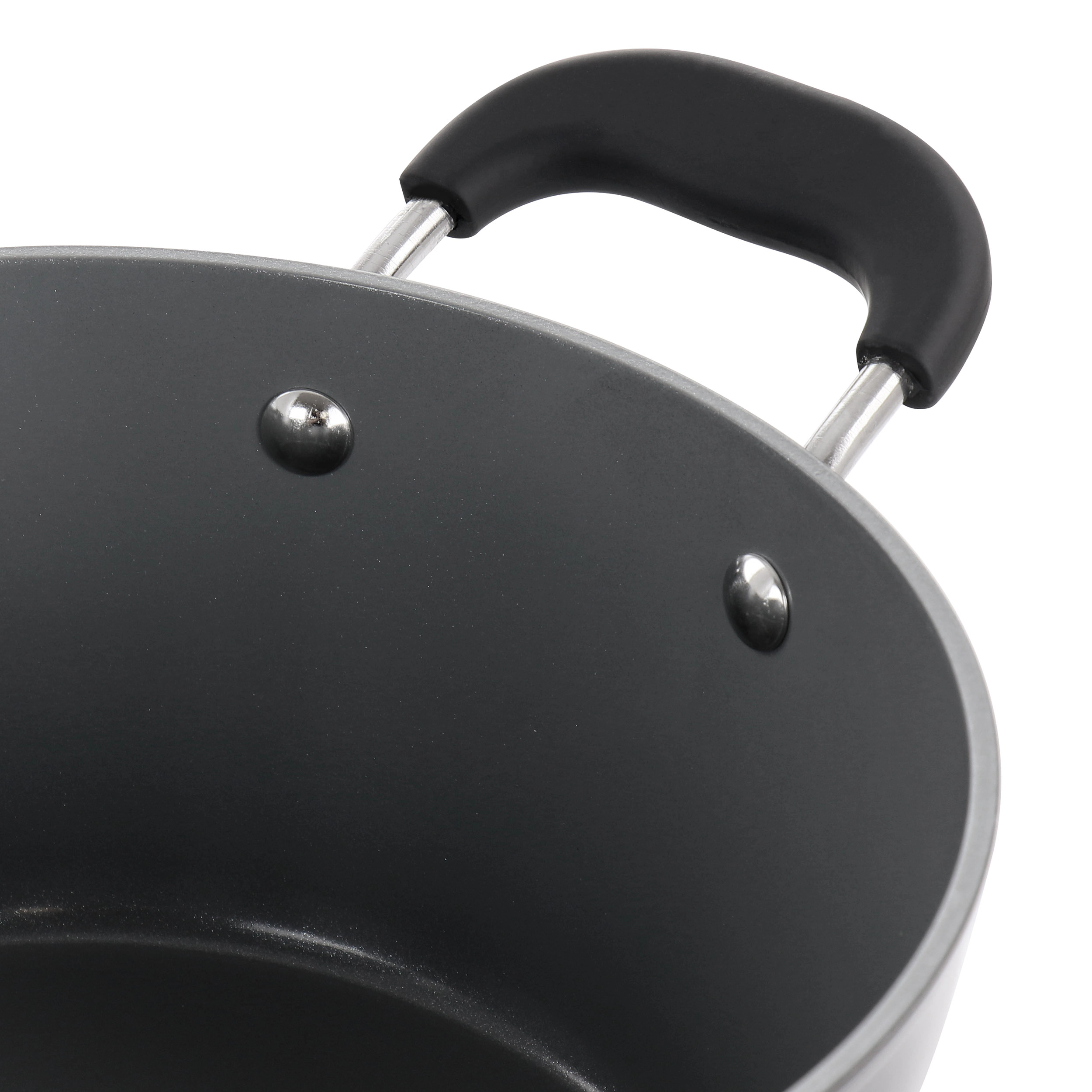 Kenmore Arlington 4.5 Quart Dutch Oven with Lid in Black