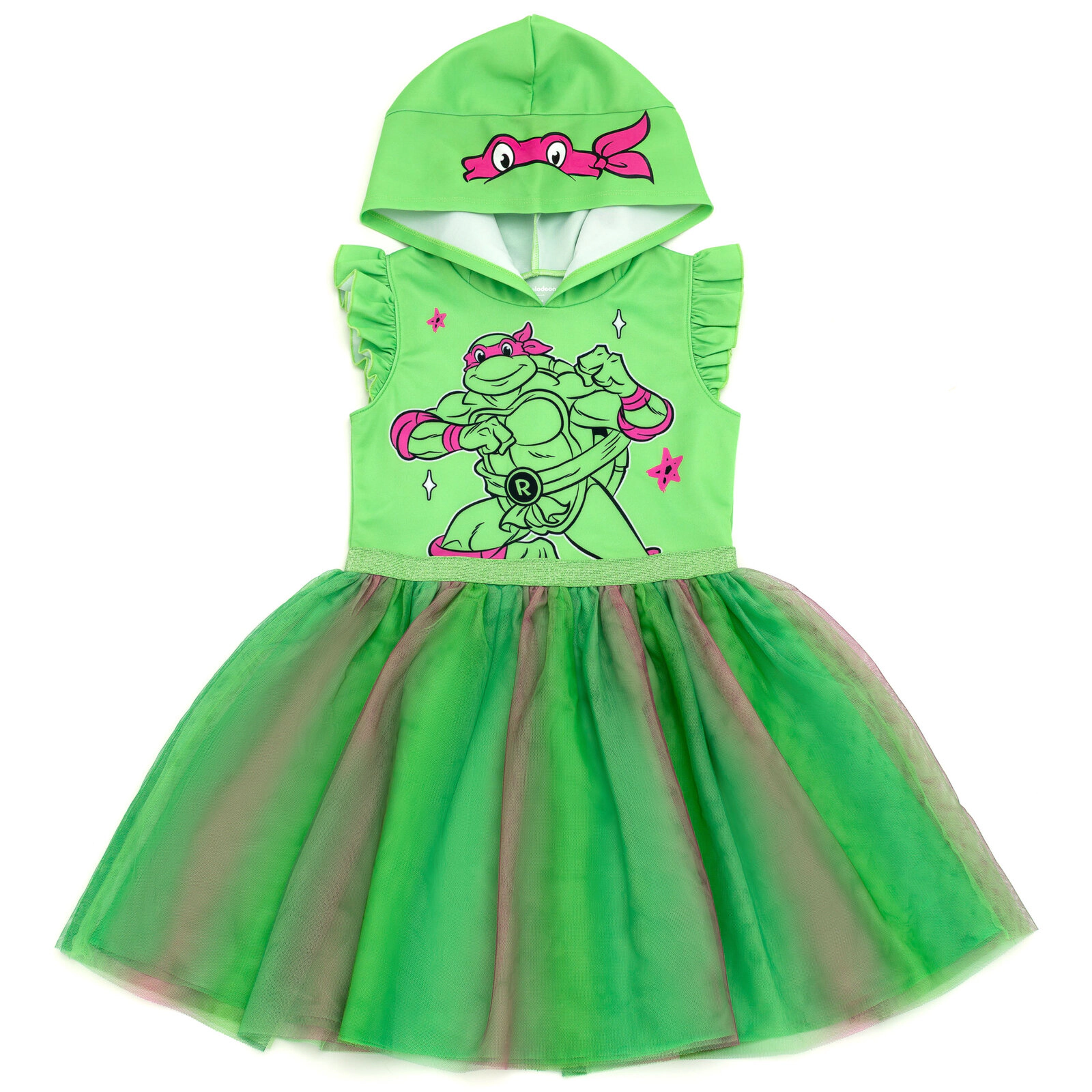 Teenage Mutant Ninja Turtles Raphael Girls' Sleeveless Cosplay Dress