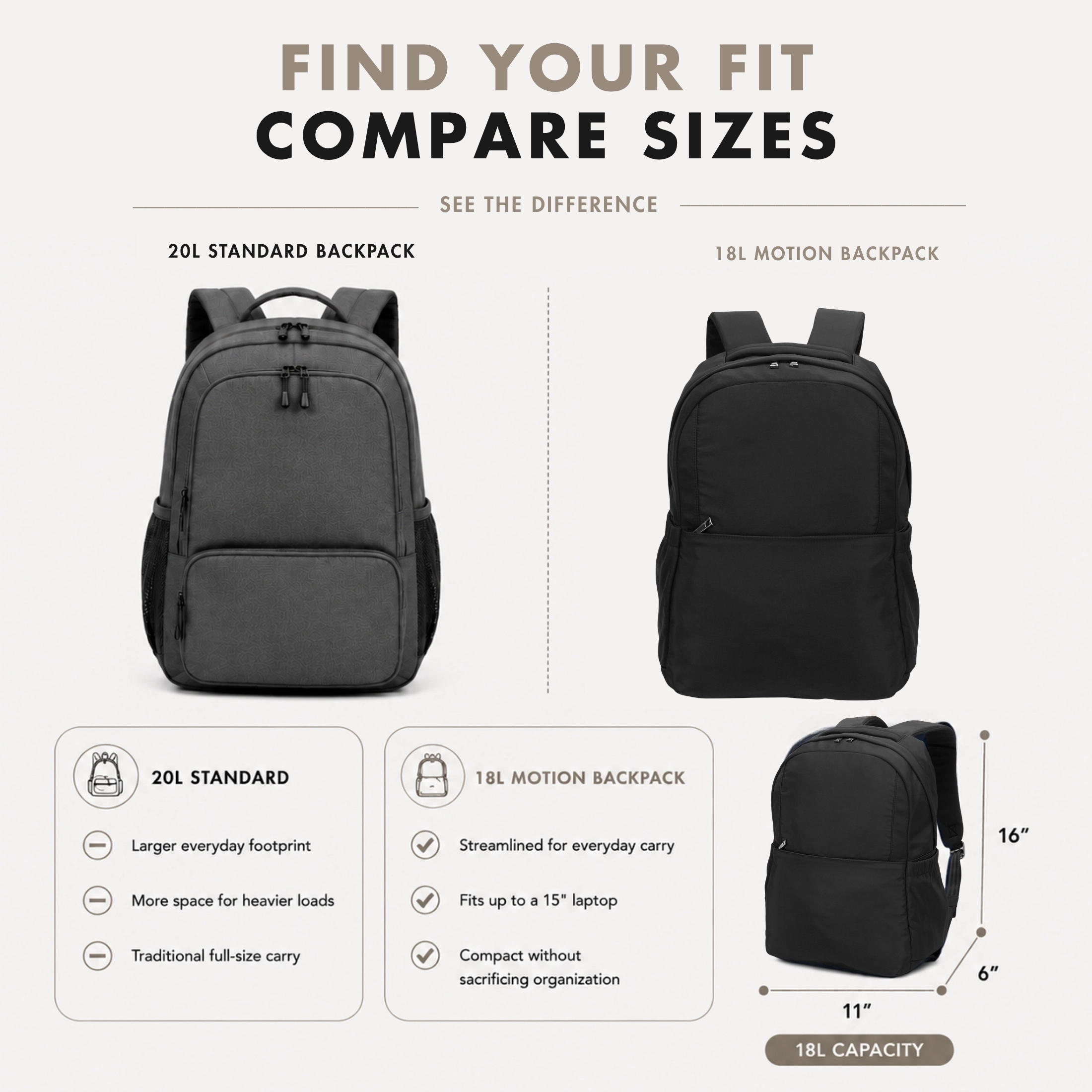 Hynes Eagle Women's Motion Laptop Backpack