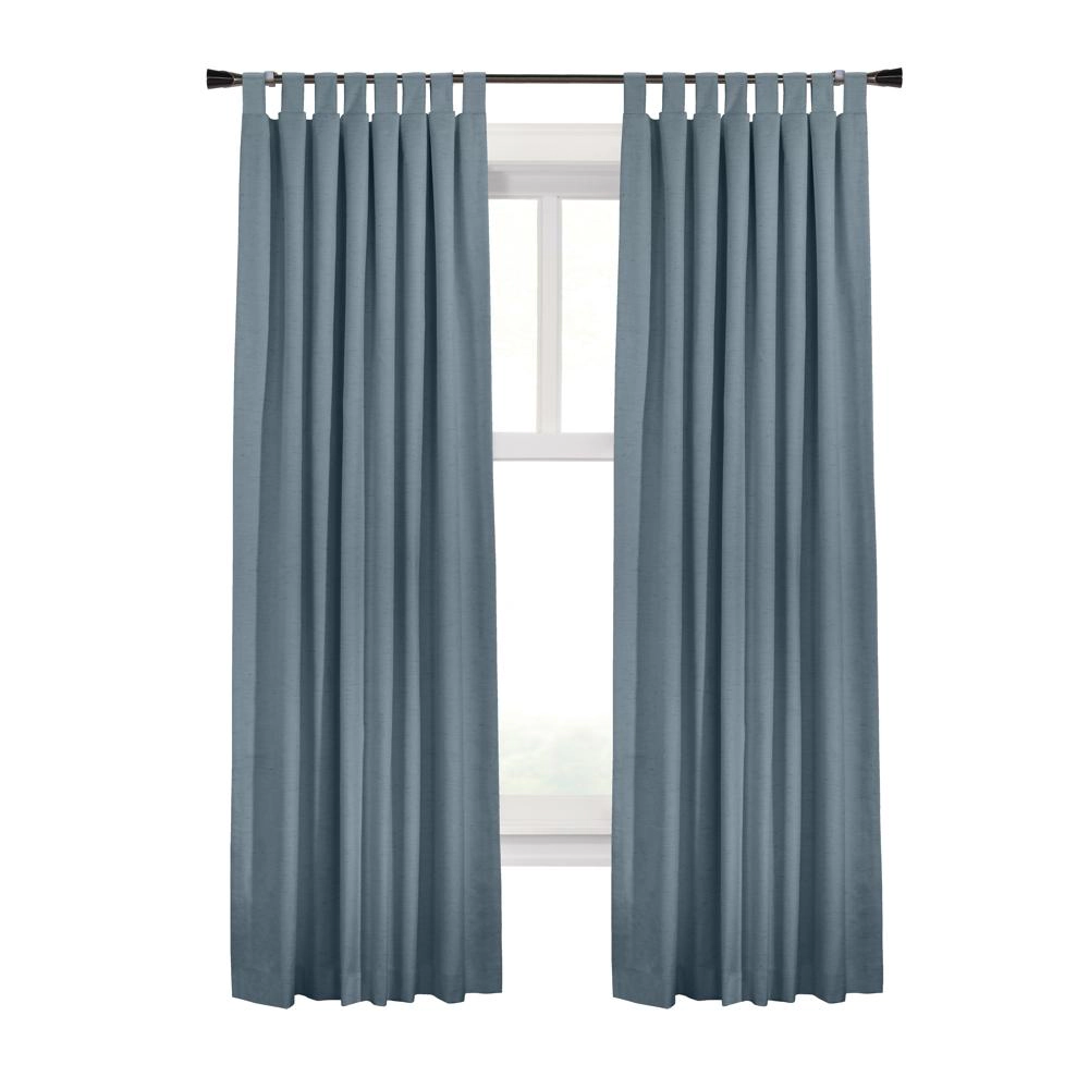 Thermaplus Ventura Blackout Window Treatment Tab Top Curtain Panel for Bedroom Livingroom 52" x 95