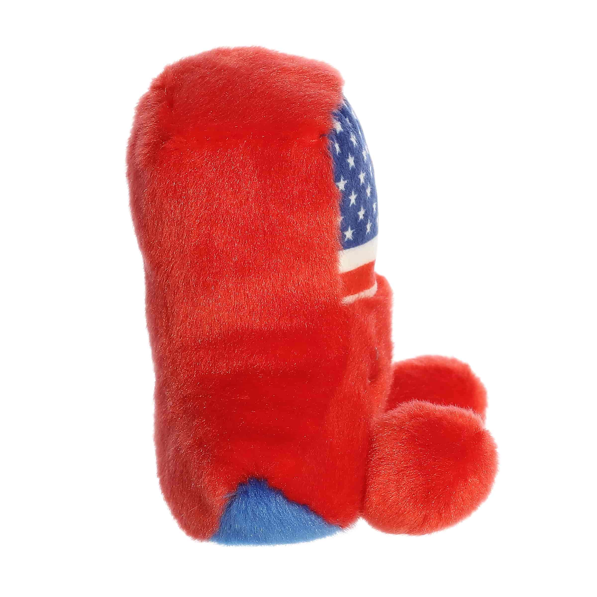 Aurora Palm Pals Stripes Cowboy Boot Americana 5-Inch Stuffed Animal Plush