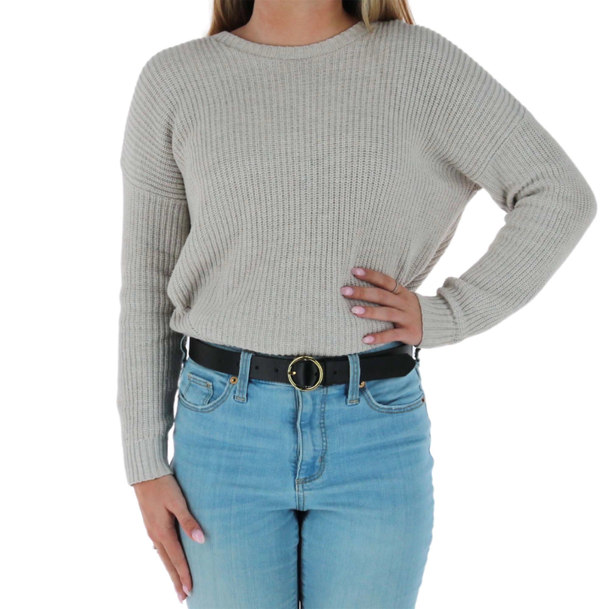 CTM Women's Thick Rounded Buckle Belt