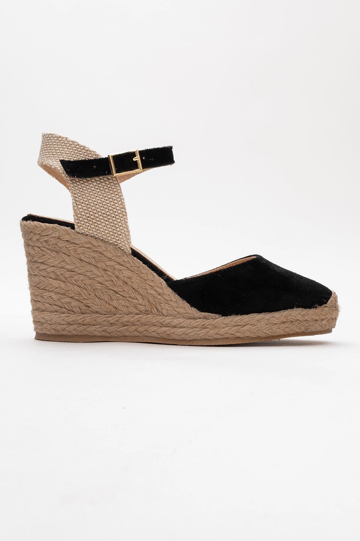 Forever & Always Womens Sinta Suede Leather Platform Espadrille