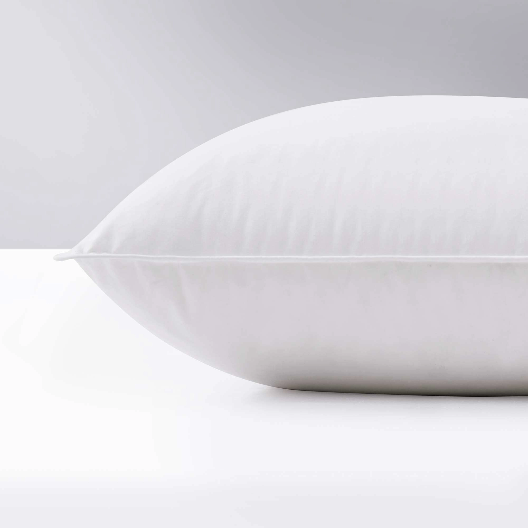 Puredown Selected 90% White Duck Down Pillow, 300TC Down-Proof Shell, Made in Germany