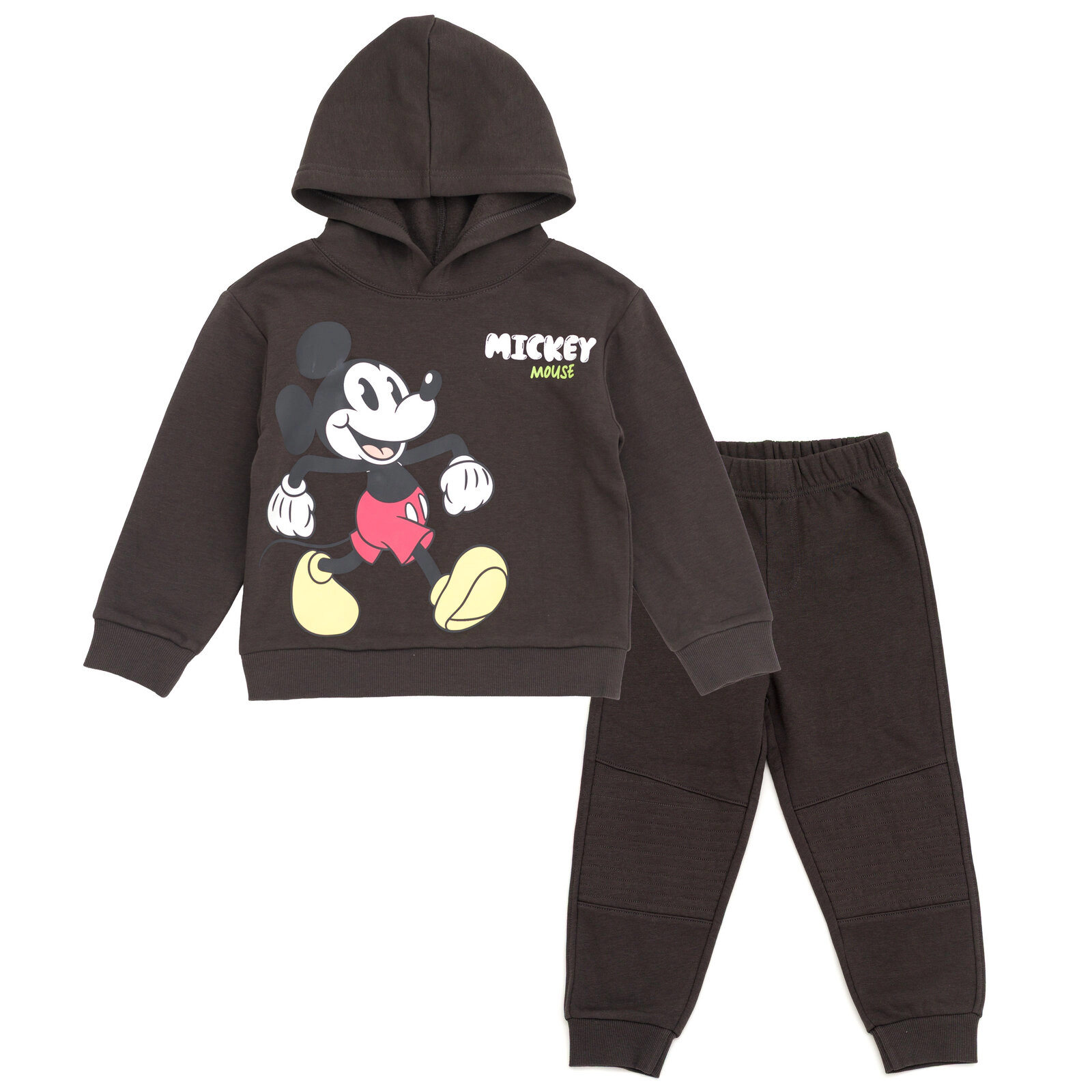 Disney Mickey Mouse Boys' Fleece 2-Piece Hoodie and Pants Set