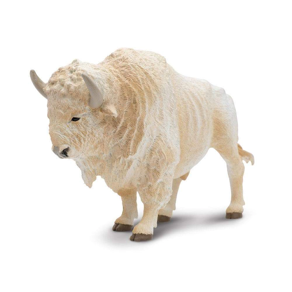 Safari Ltd. - White Buffalo Kids Toy Figure