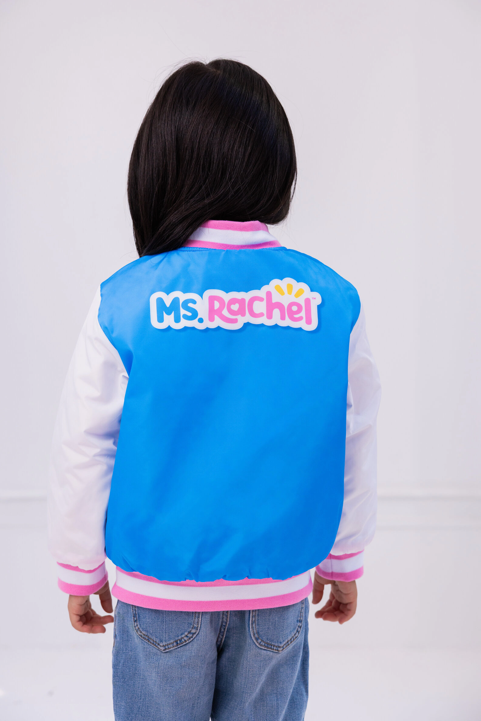 Ms. Rachel Girls' Varsity Bomber Jacket