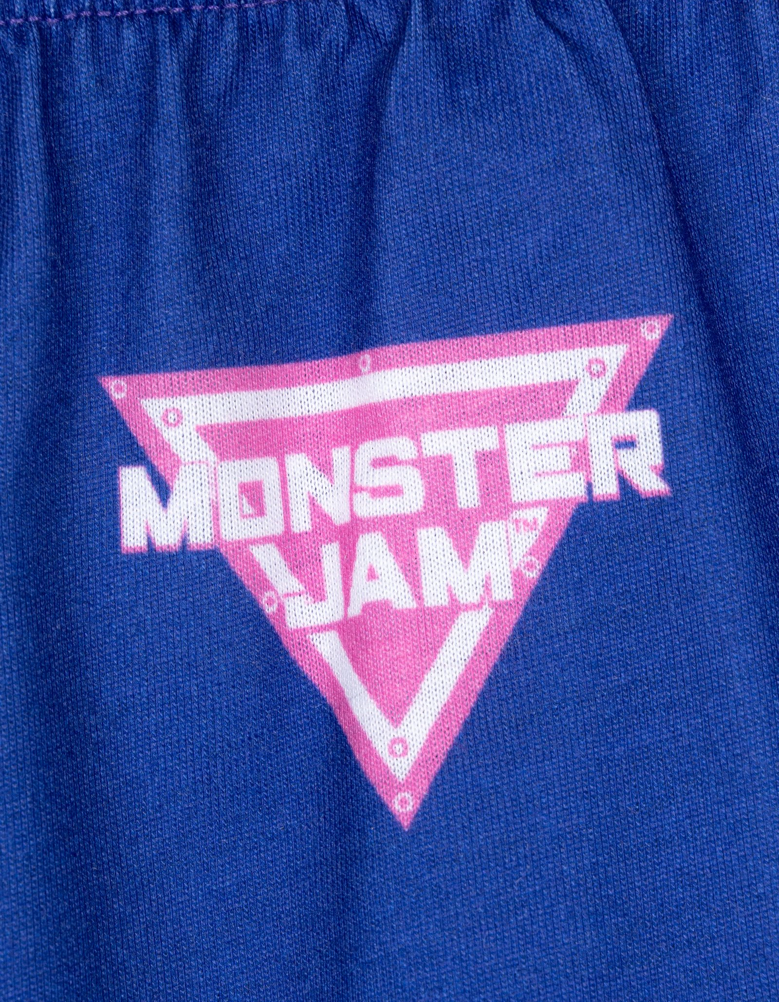 Monster Jam Sparkle Smash Girls' 2-Piece Pajama Shirt and Pants Set