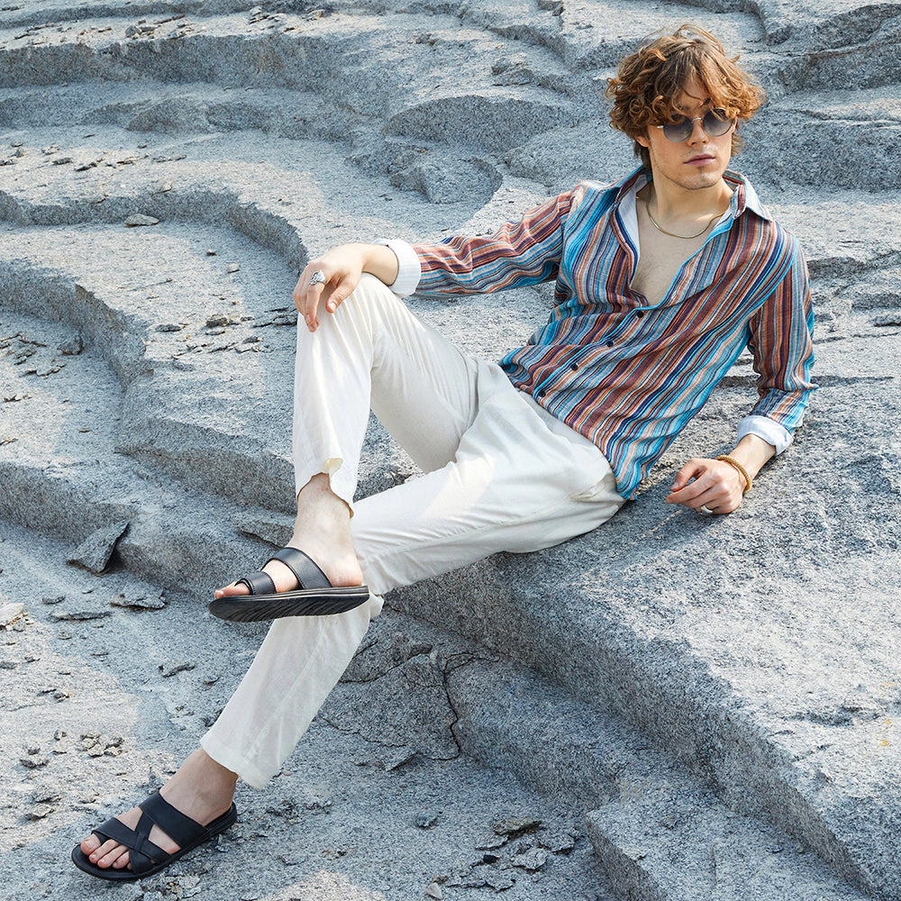 Multitrack-Striped Shirt