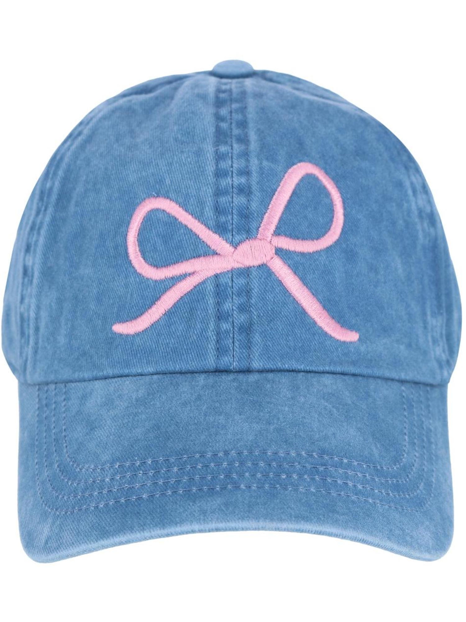 David & Young Women's Delicate Bow Baseball Cap