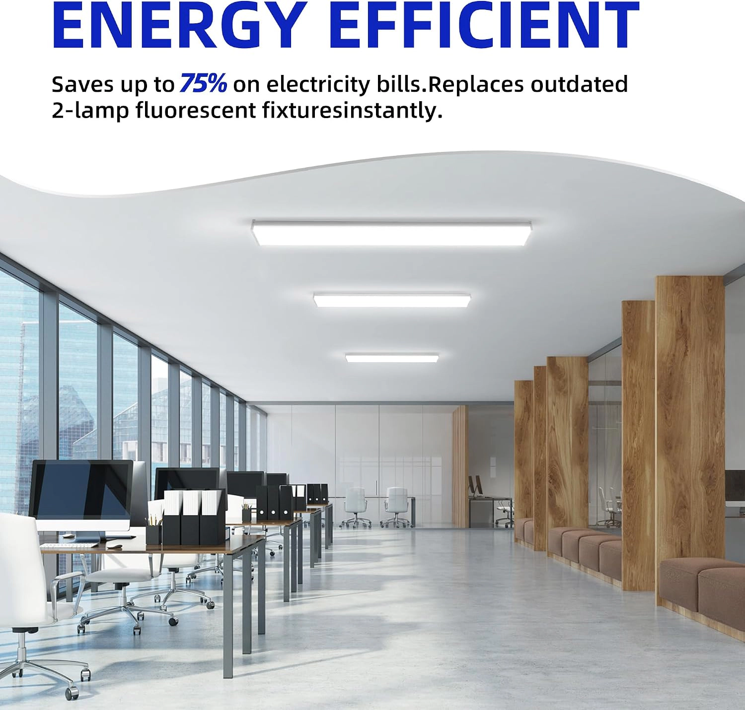 Hykolity Kitchen/Office Ceiling Light