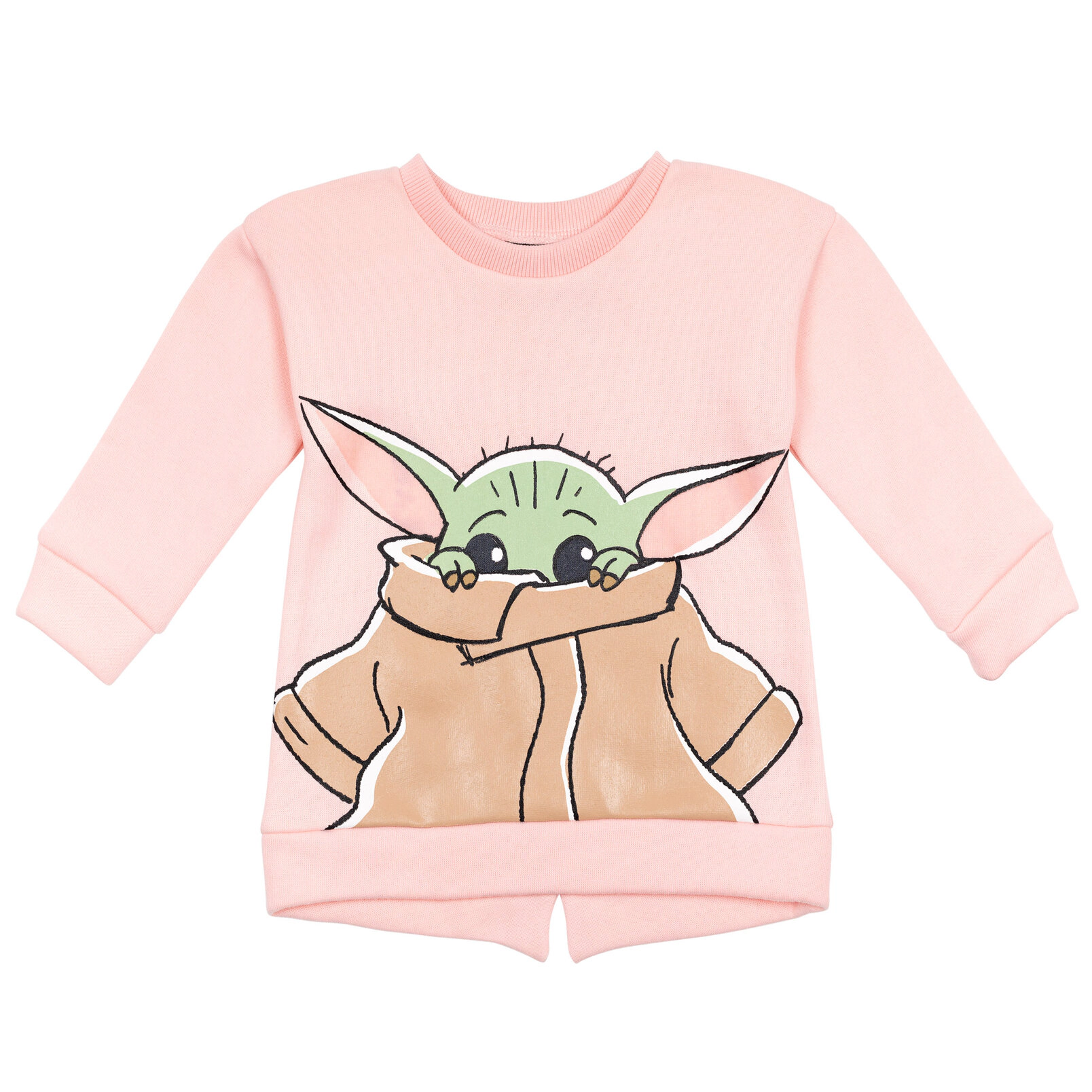 Star Wars The Mandalorian Grogu Girls' Fleece Sweatshirt and Pants Set