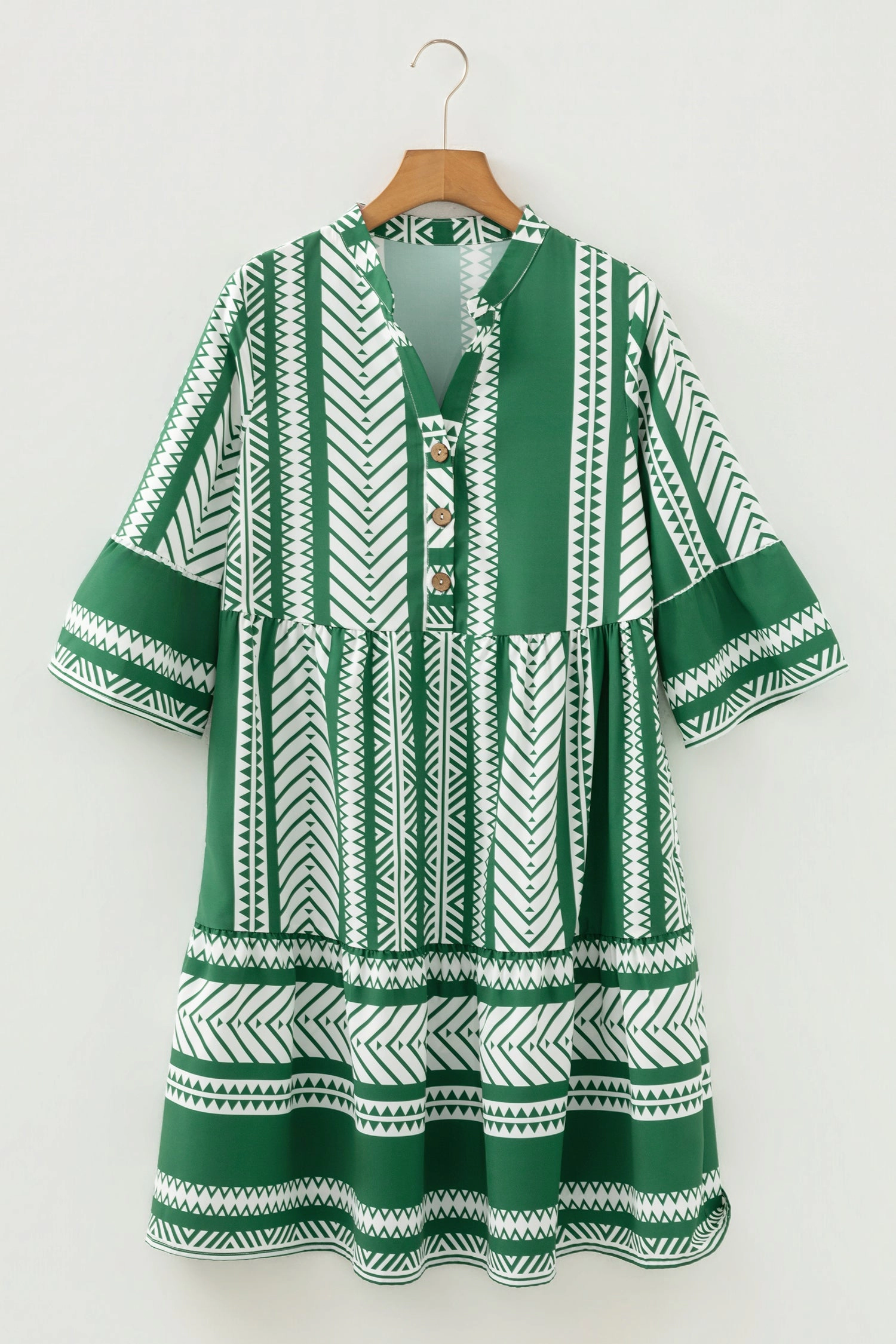 Threaded Pear Women's Mikaela 4 Sleeve Casual Dress