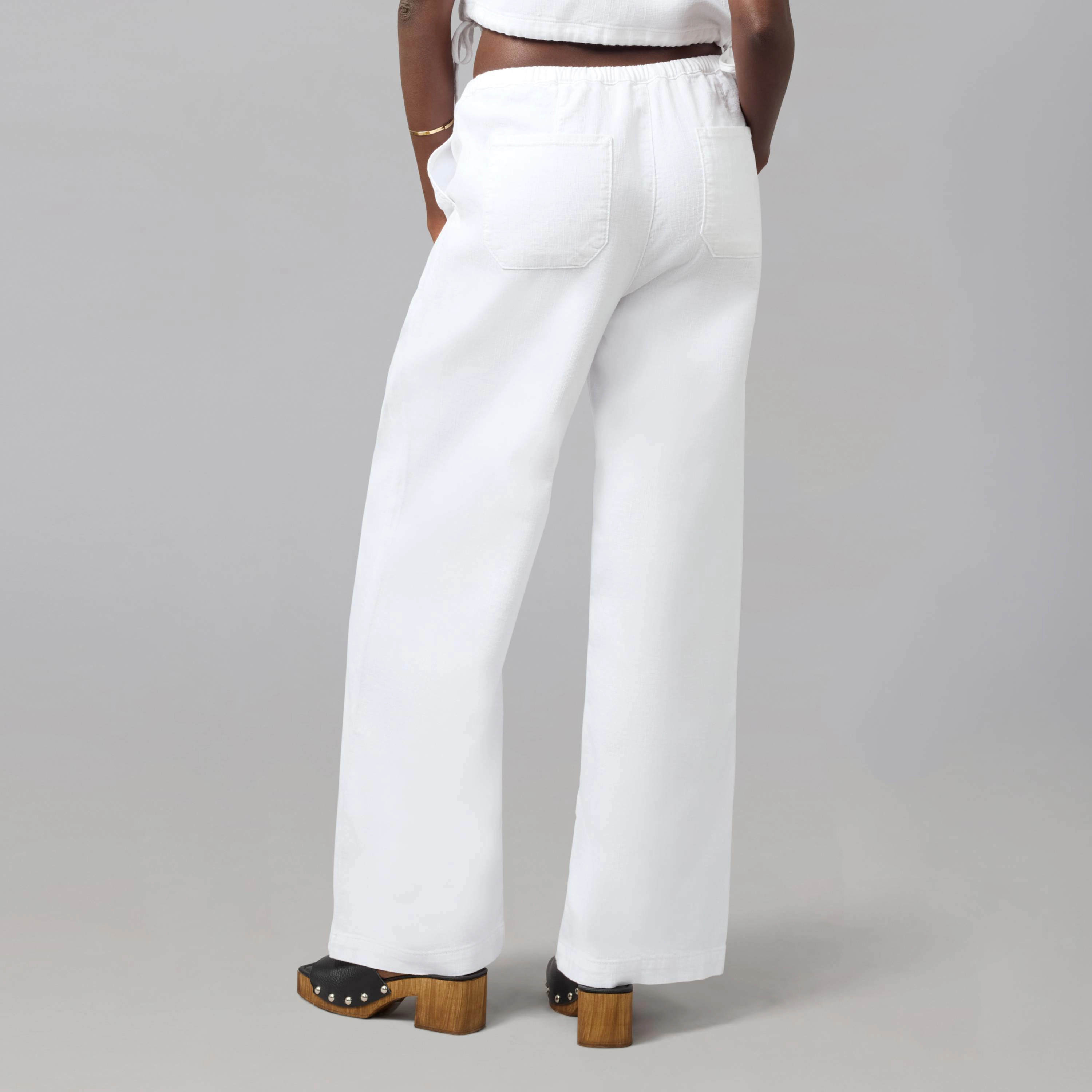 Lola Denim Womens Remy Mid Rise Cotton Twill Trouser