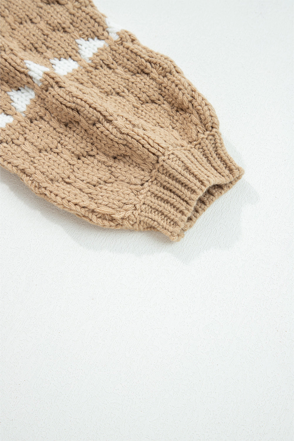 Threaded Pear Women's Avery Puff Sleeve Baggy Sweater
