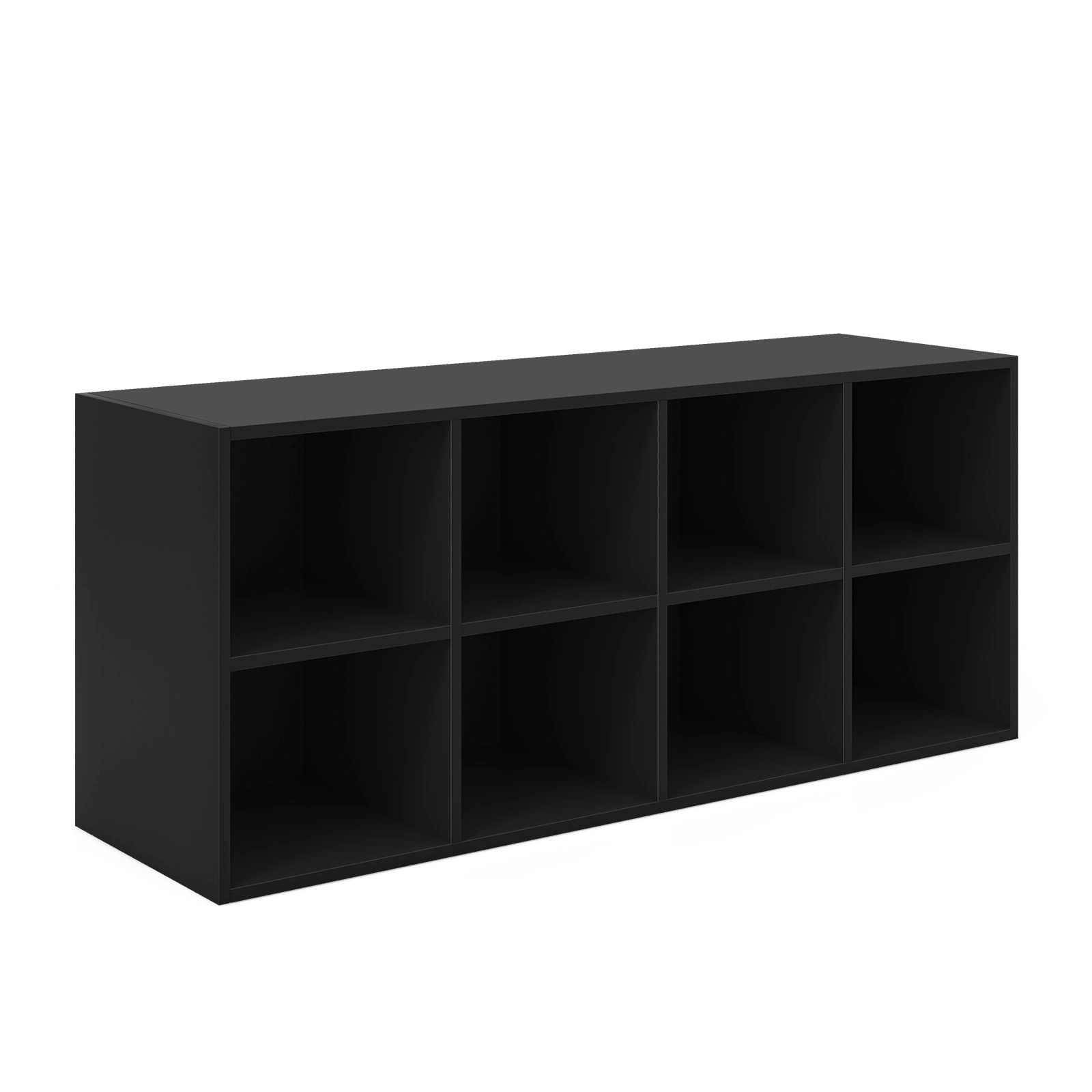 Slickblue Entryway Shoe Rack Bench with 8 Storage Compartments