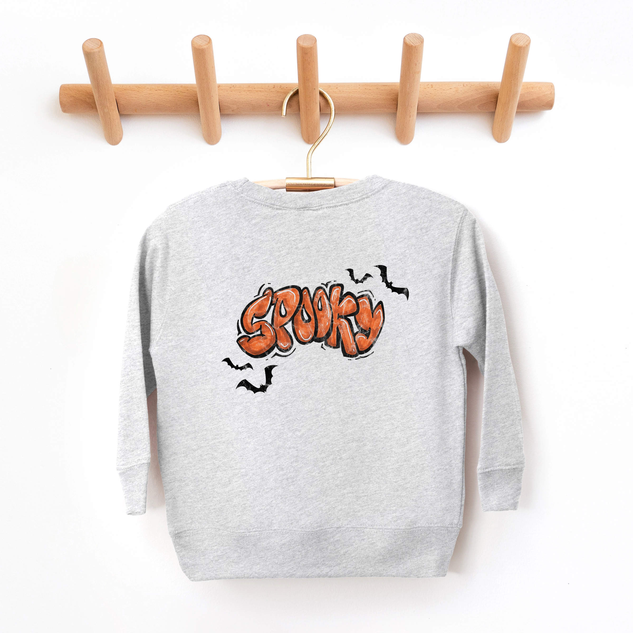 The Juniper Shop - Toddler Graphic Sweatshirt Spooky Graffiti