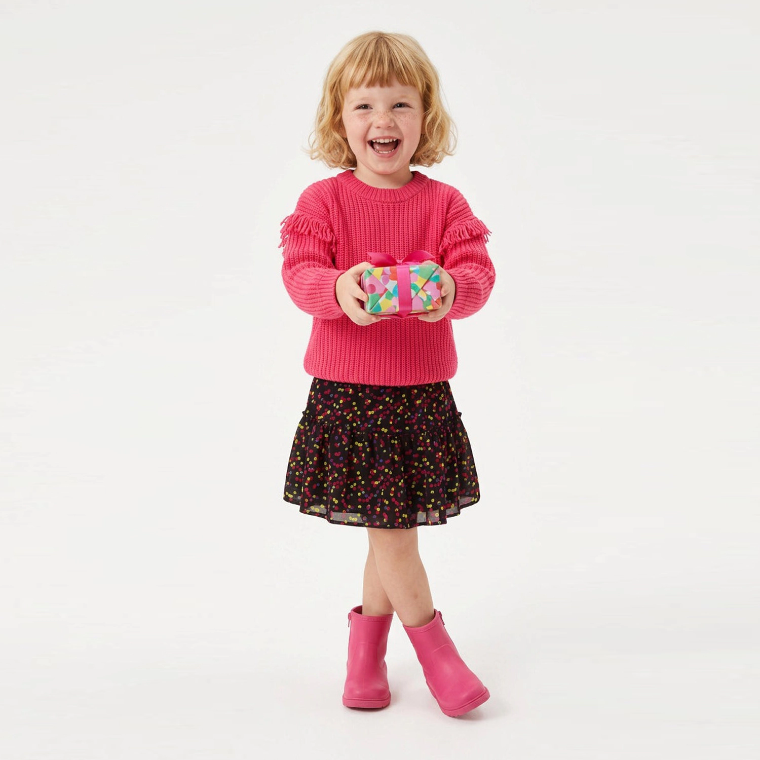 Rockets of Awesome Fringe Sweater for Girls