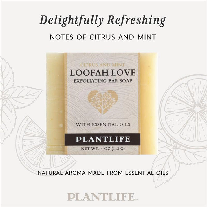 Plantlife Loofah Love Aromatherapy Herbal Soap