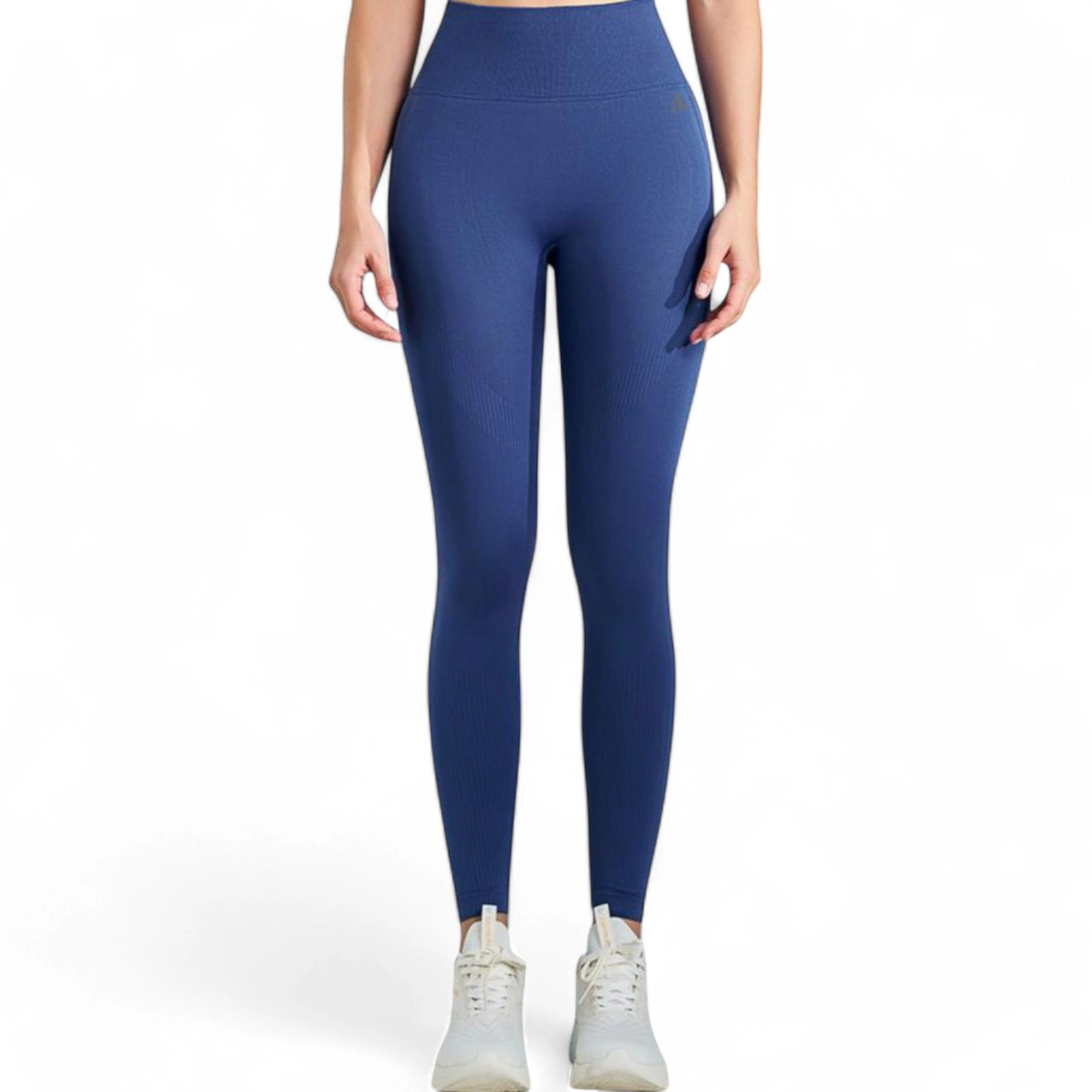 Anna-Kaci Women's High-Waist Ribbed Seamless Leggings with Sculpting Fit