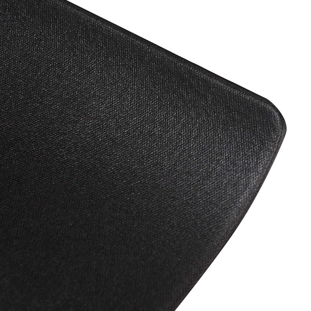SUGIFT High-Density PVC Equipment Mat for Home and Gym Use Black