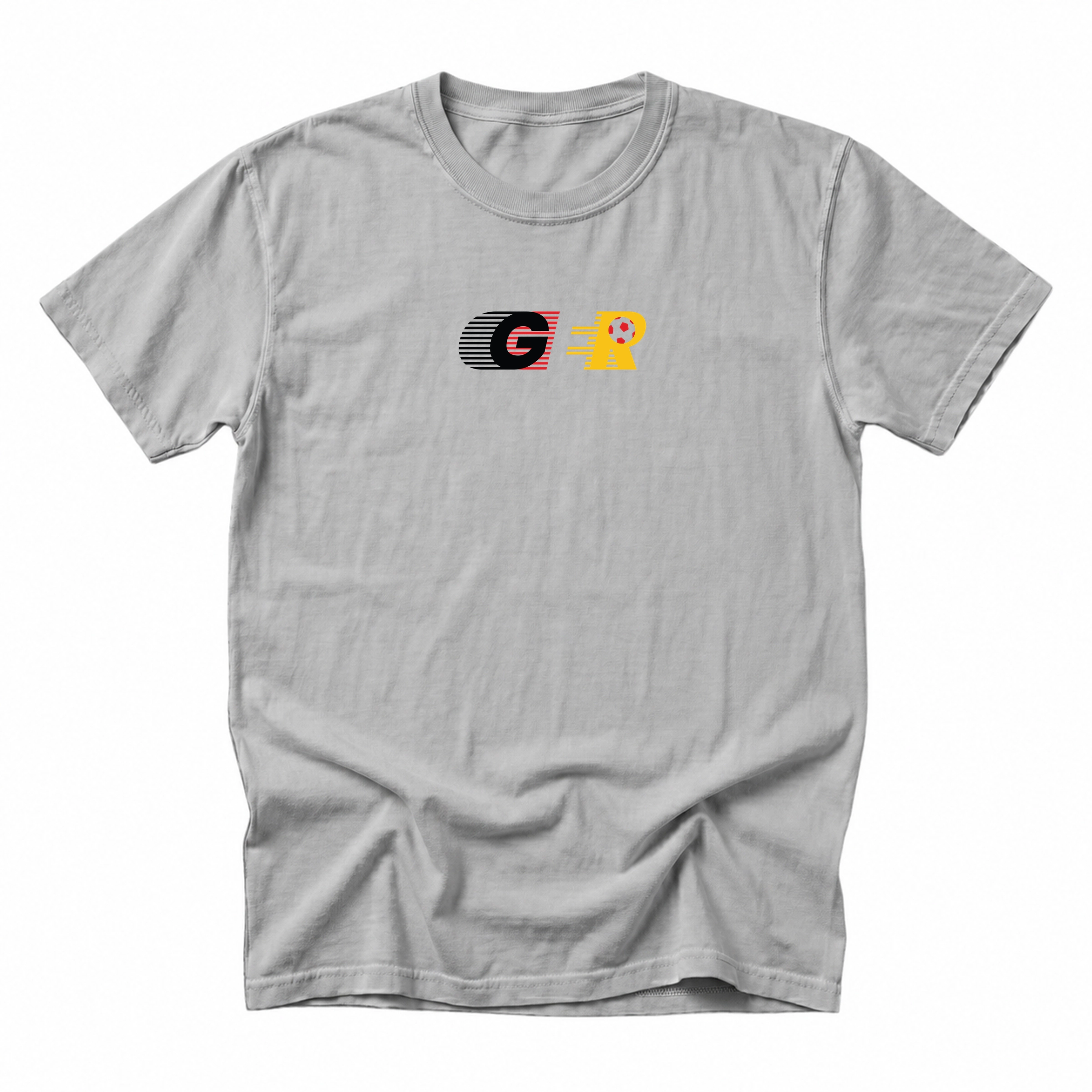 Simply Sage Market - Men's Garment Dyed Graphic T-Shirt Germany Soccer Lines