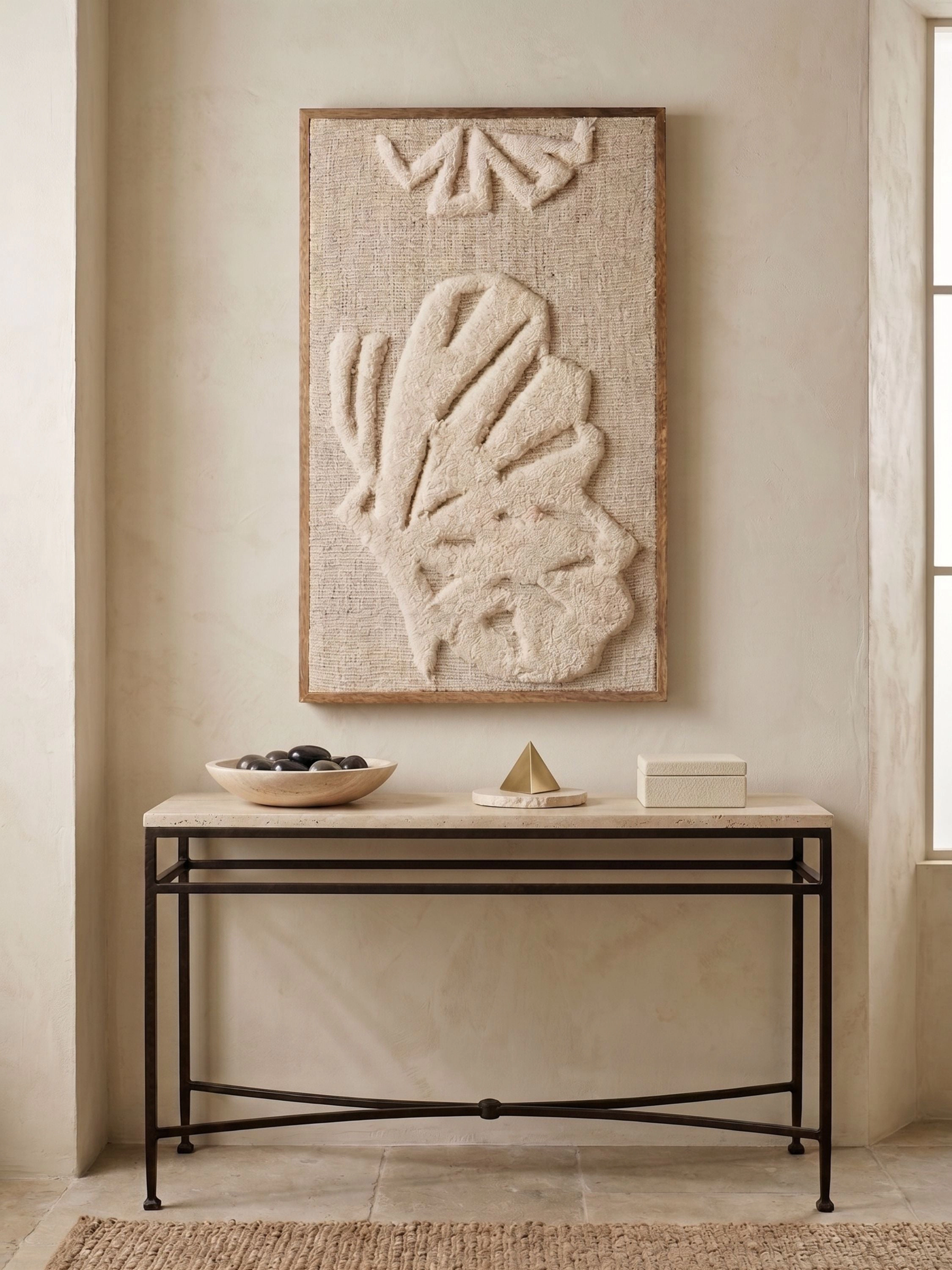 GAURI KOHLI Monarch Two Tufted Wall Art