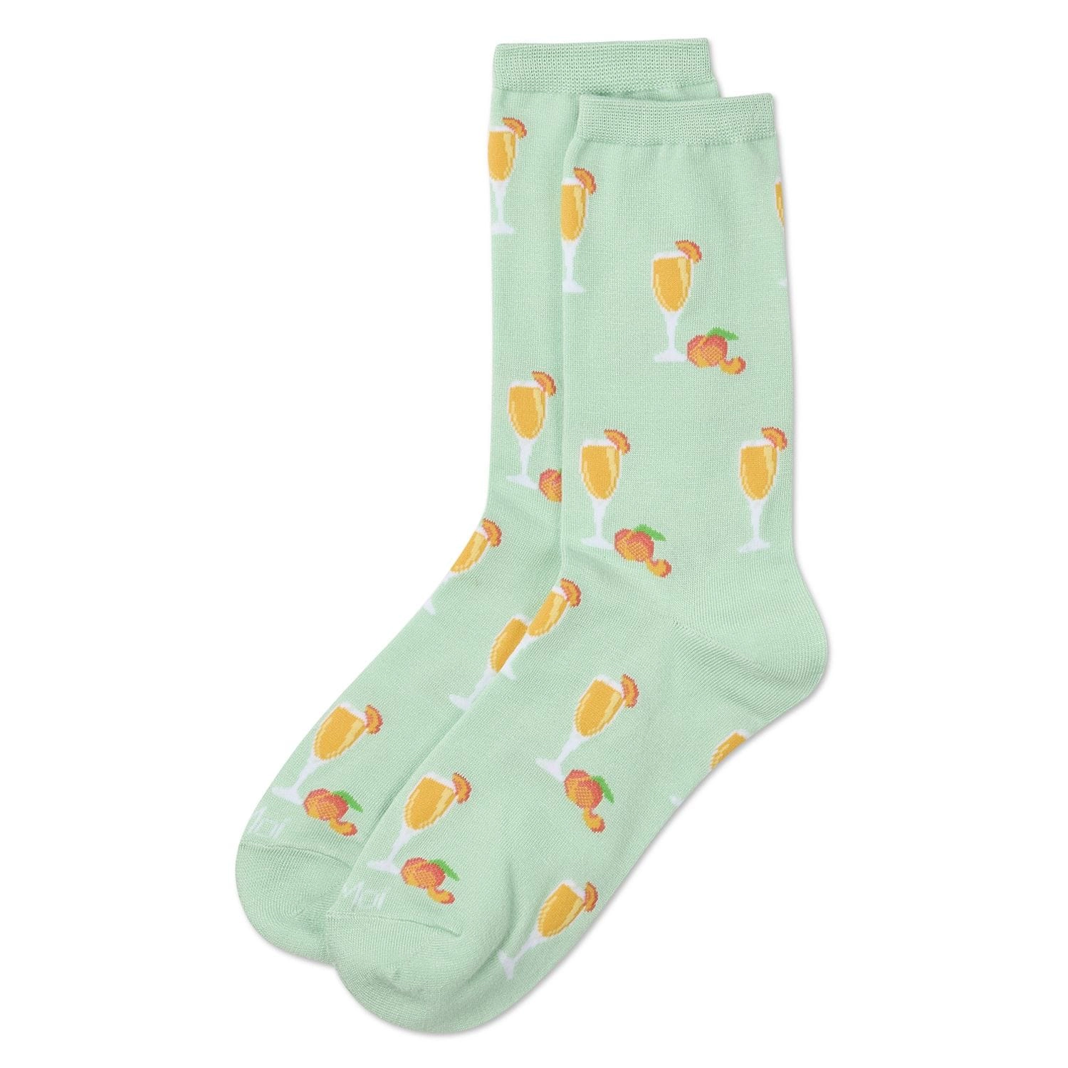 MeMoi Women's Bellinis Rayon From Bamboo Crew Socks