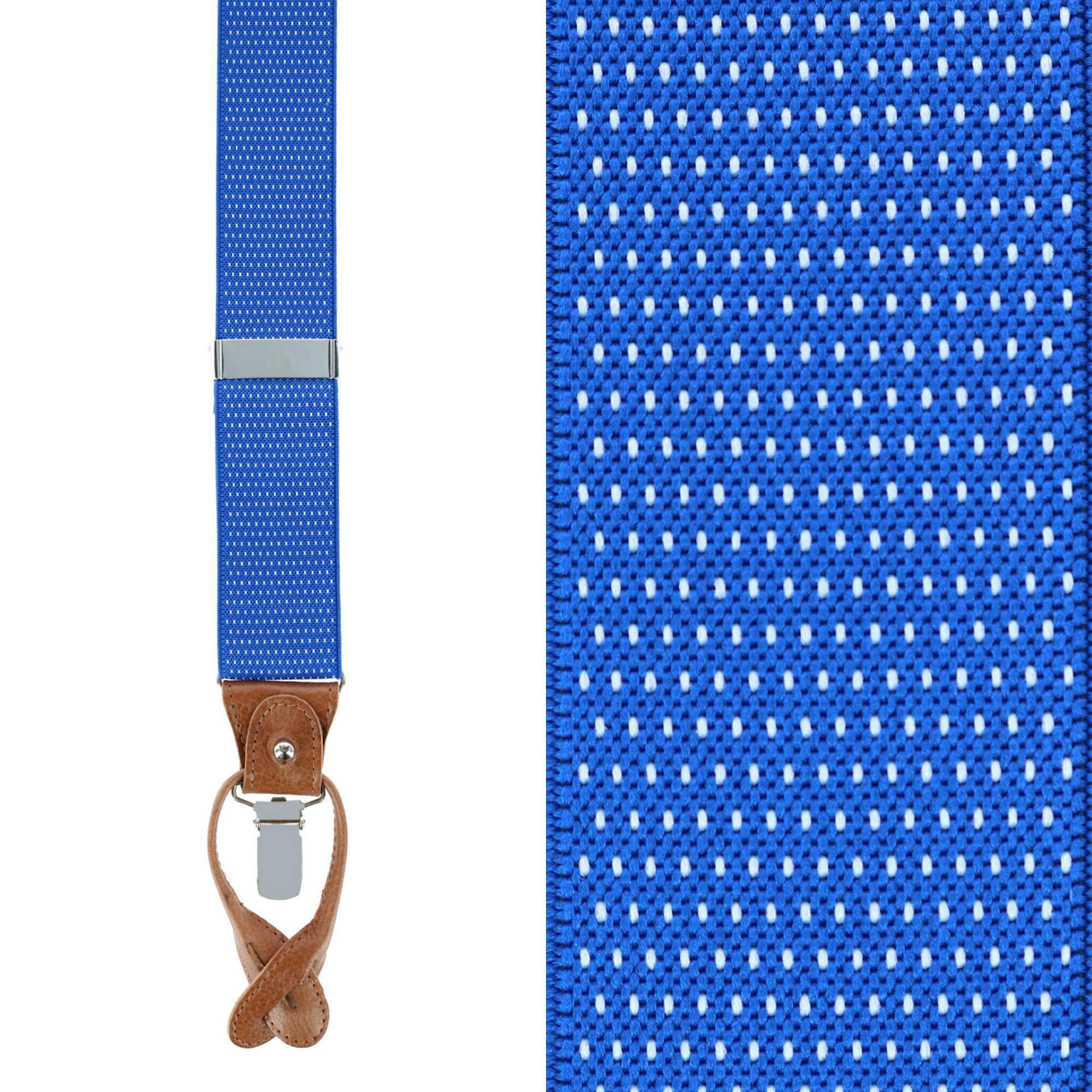Trafalgar Men's Napier Elastic Convertible End Suspenders