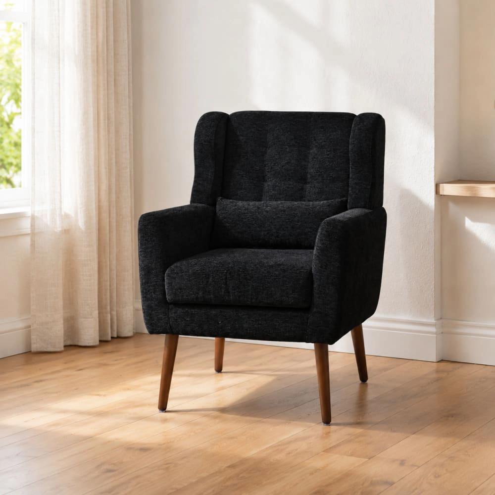GOODSILO Soft Chenille Accent Chair Versatile Seating