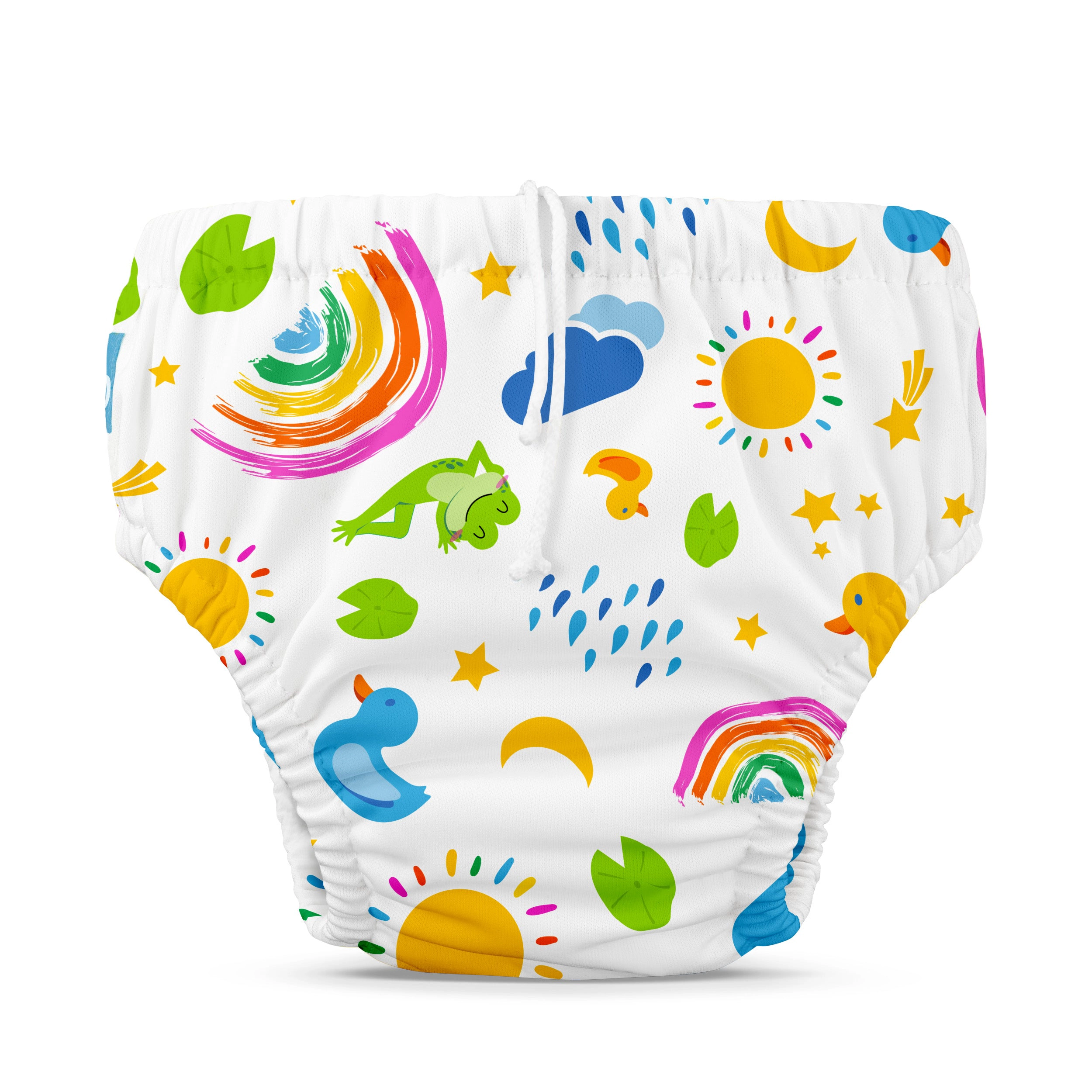 Charlie Banana Reusable Swim Diaper Drawstring X-Large - Hello Sunshine