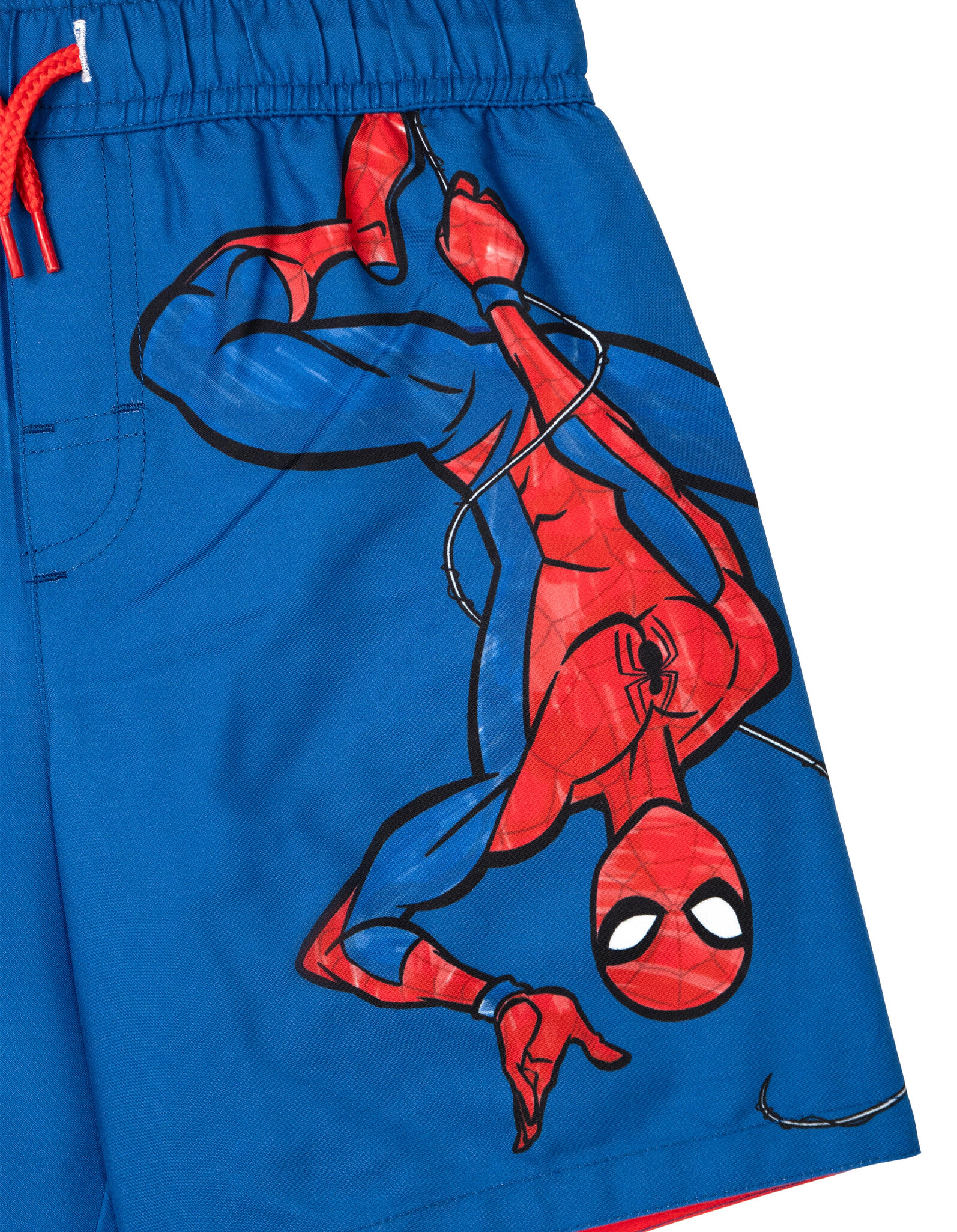 Marvel Spider-Man Boys' Long Sleeve Rash Guard and Swim Trunks Set