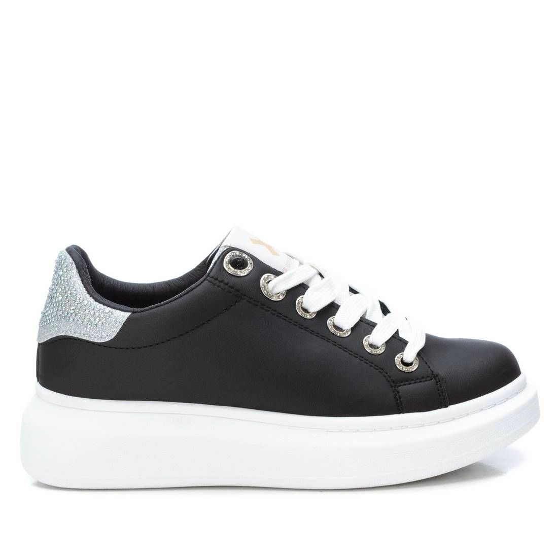 XTI Womens Sneakers Rhinestone Casual Trainers