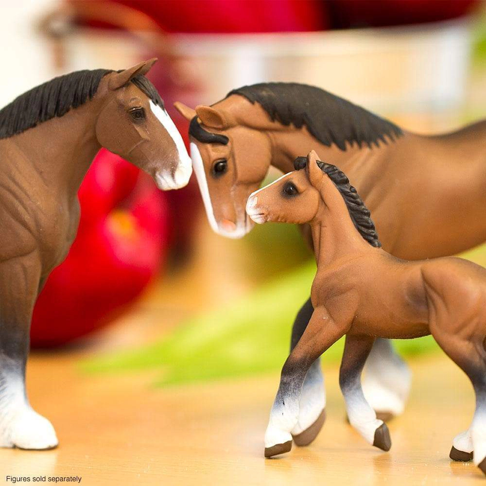 Safari Ltd. - Clydesdale Foal Kids Toy Figure