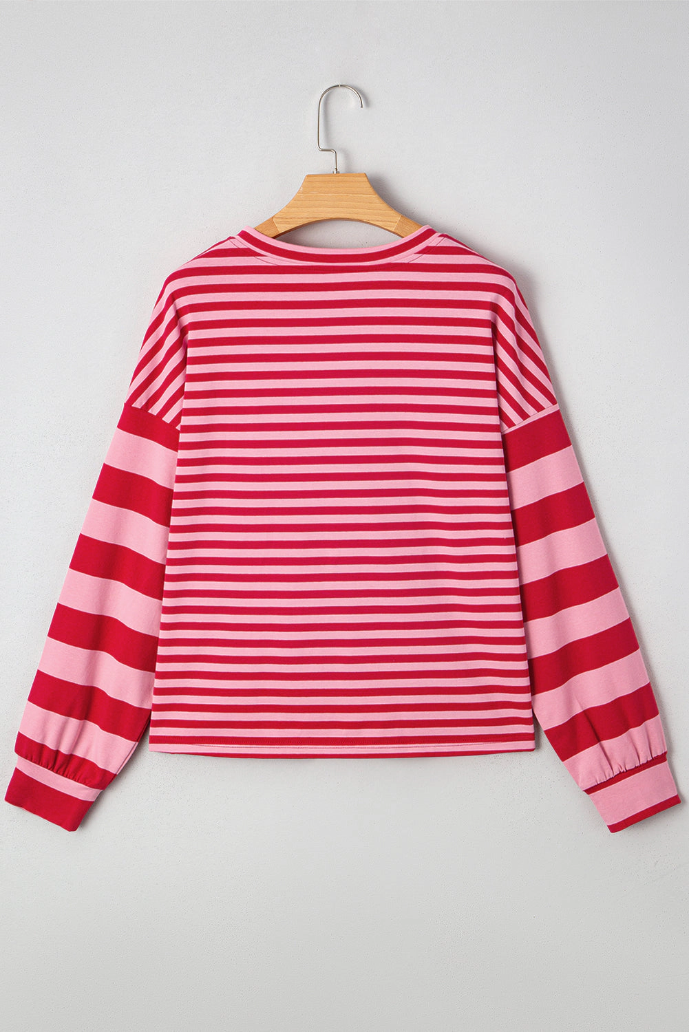 Threaded Pear Women's Annika Shoulder Patchwork Sleeve Pullover