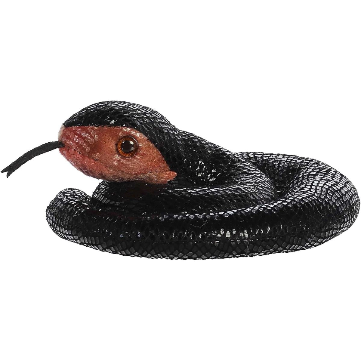 Aurora Mini Flopsie Bella Black Snake 6-Inch Stuffed Animal Plush
