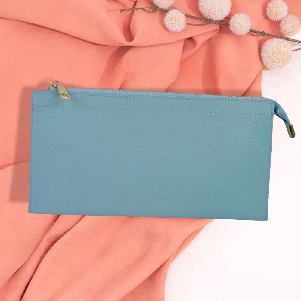 Fashnzfab Faux Leather Slim Wallet Crossbody Bag
