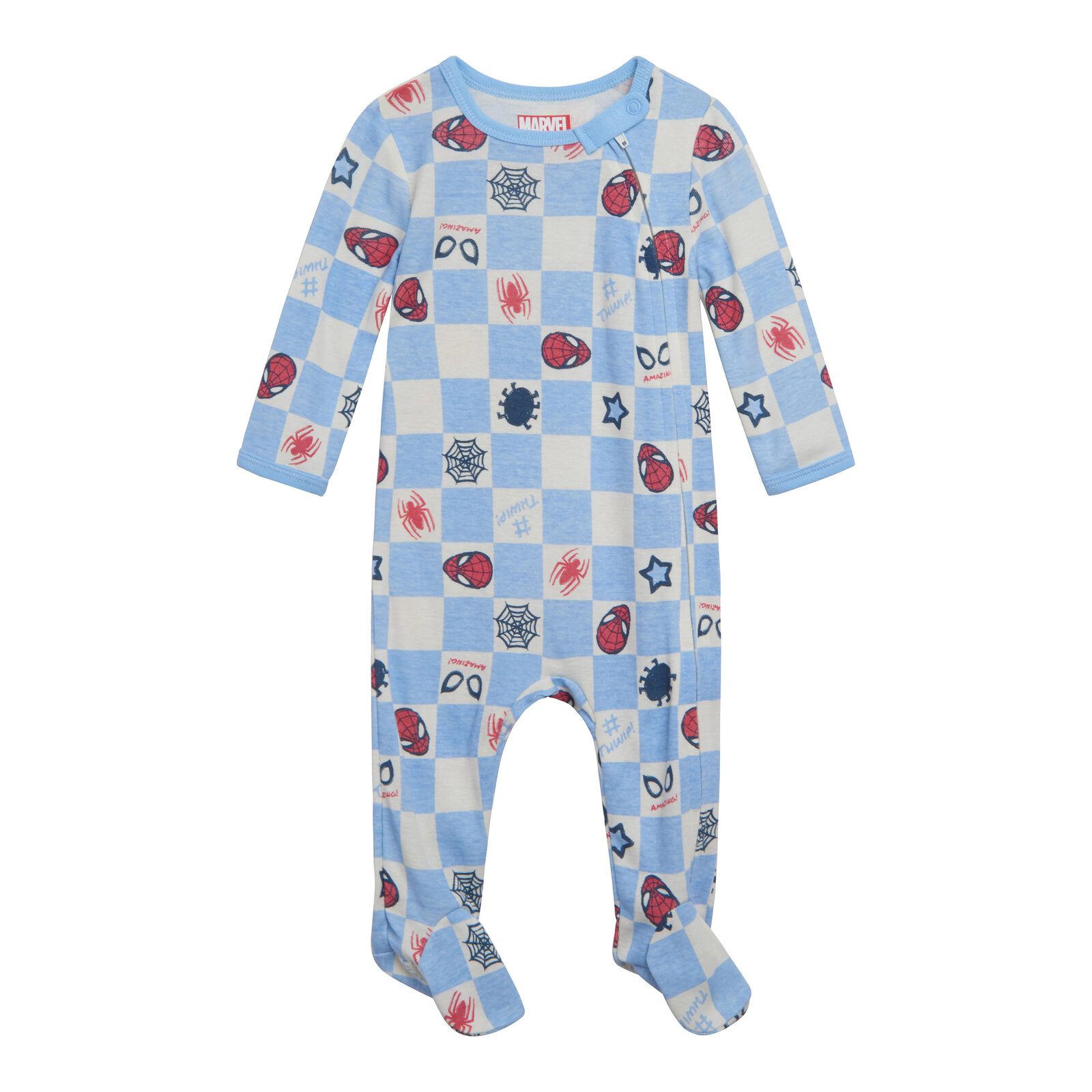 Marvel Spider-Man Baby 2-Pack Footed Sleep N' Play